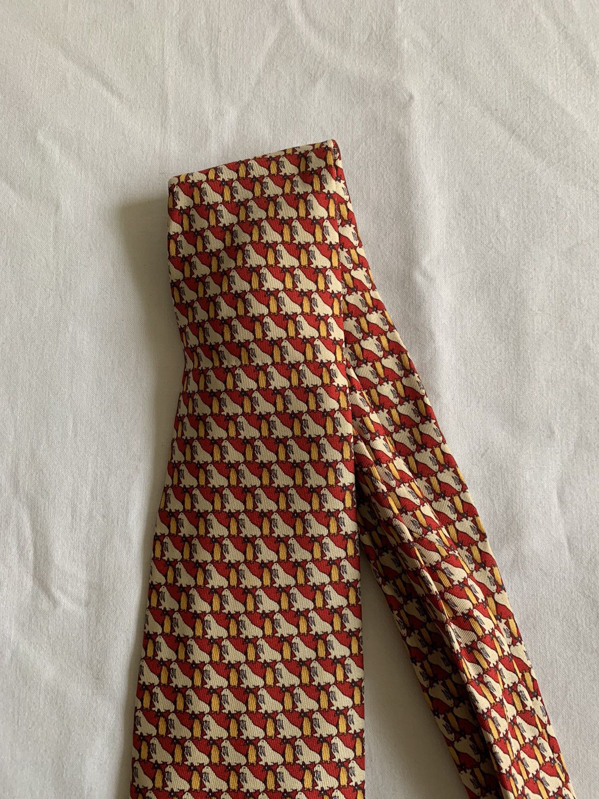 Celine CELINE PURE SILK NECK TIE Size ONE SIZE - 4 Thumbnail