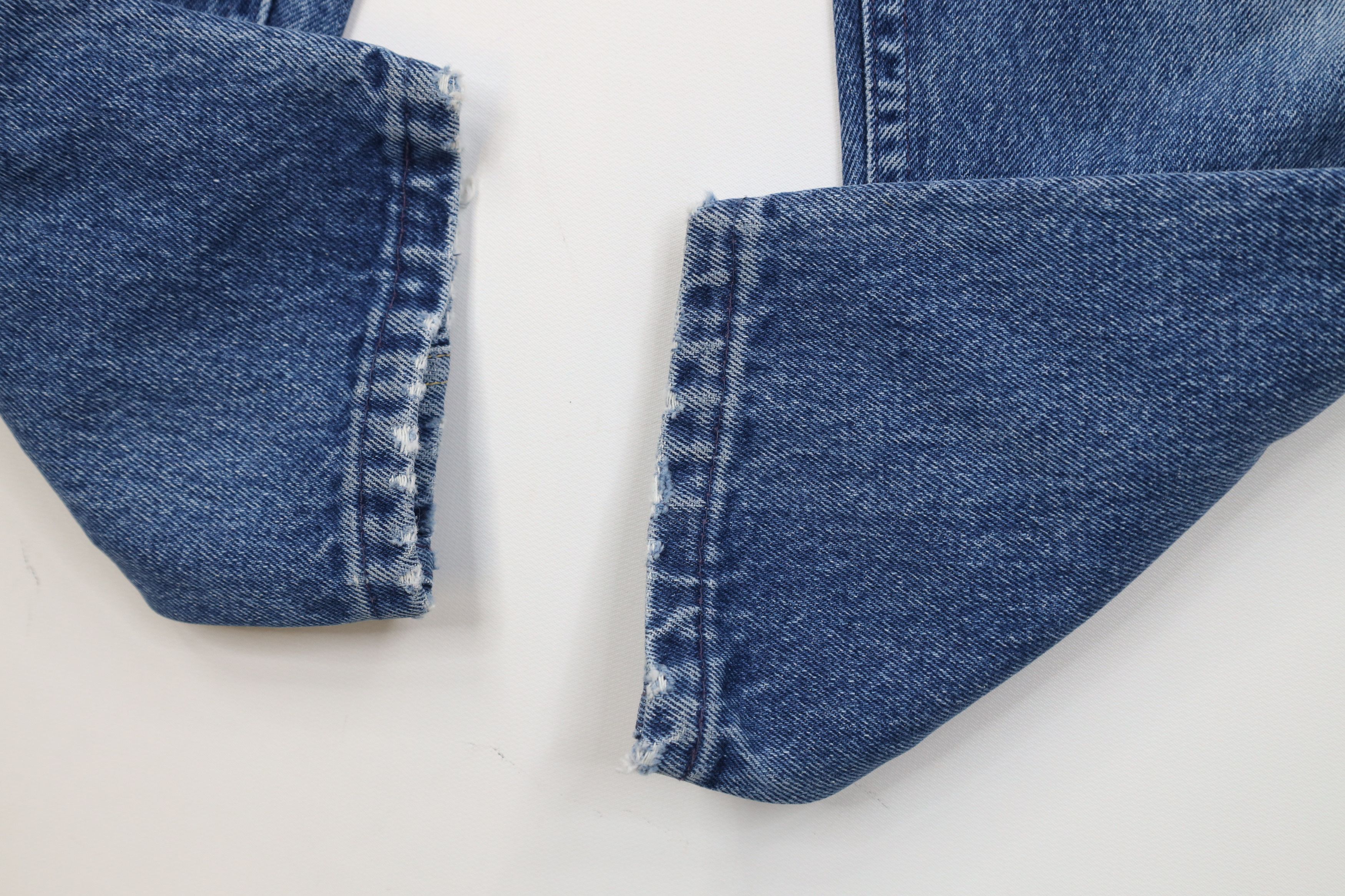 Lee Vintage 80s 90s Lee Relaxed Fit Tapered Leg Jeans Blue USA Size 32" / US 10 / IT 46 - 7 Thumbnail
