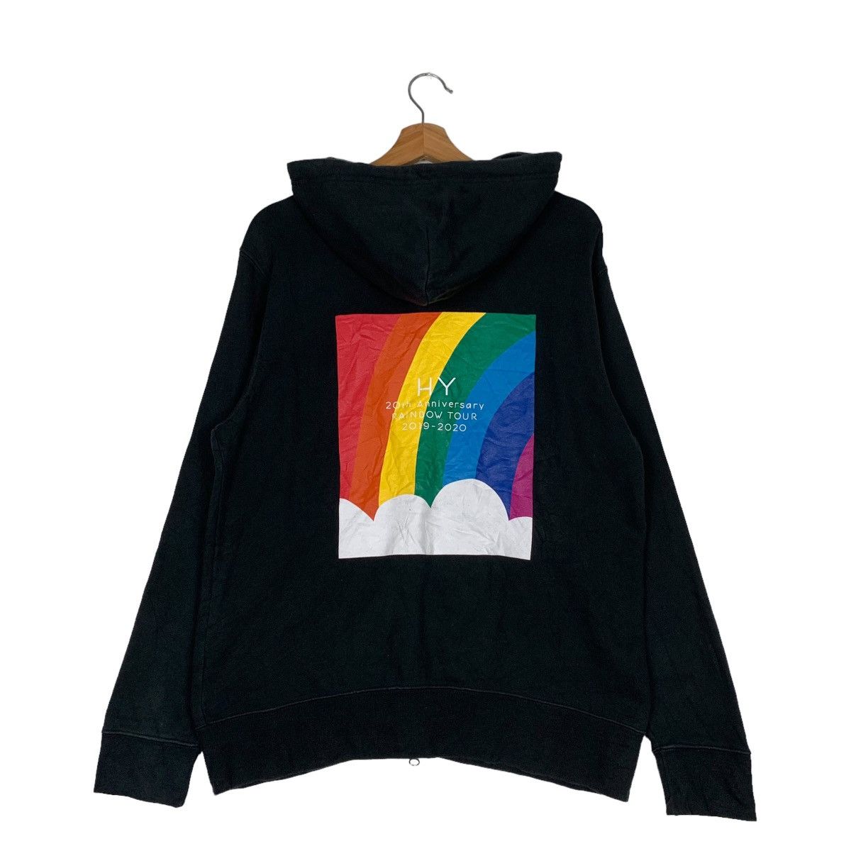Band Tees HY 20th Anniversary Rainbow Tour Zipper Hoodies #0782-C35 Size US L / EU 52-54 / 3 - 1 Thumbnail
