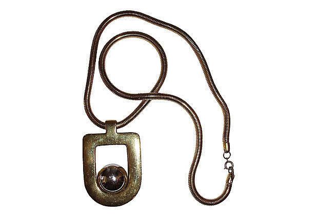 Lanvin Lanvin Runway Retro Necklace Size ONE SIZE - 1 Thumbnail