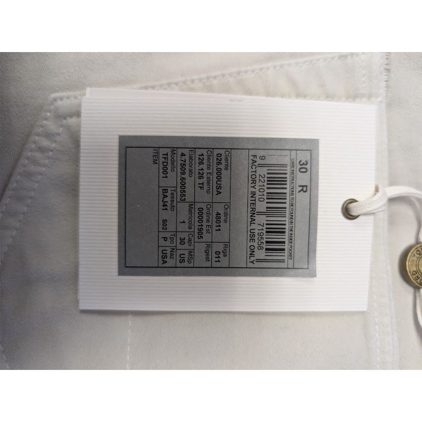 Tom Ford o1rshd1 Slim Fit Denim Jeans in Light Yellow 30 Size US 30 / EU 46 - 22 Thumbnail