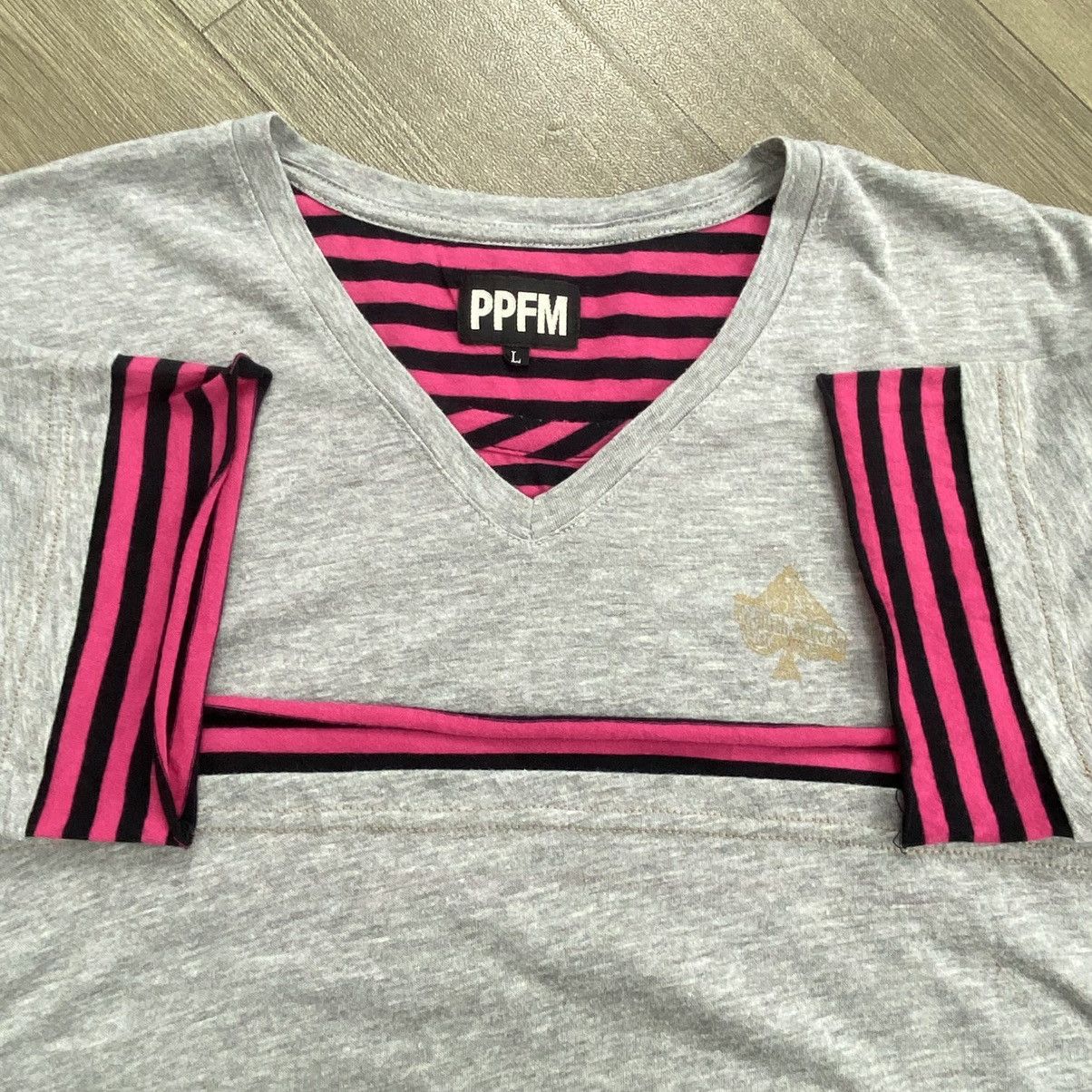 PPFM 2000s PPFM Double Layers Goa Kmrii Ifsixwasnine Lgb Tee Size US L / EU 52-54 / 3 - 3 Thumbnail
