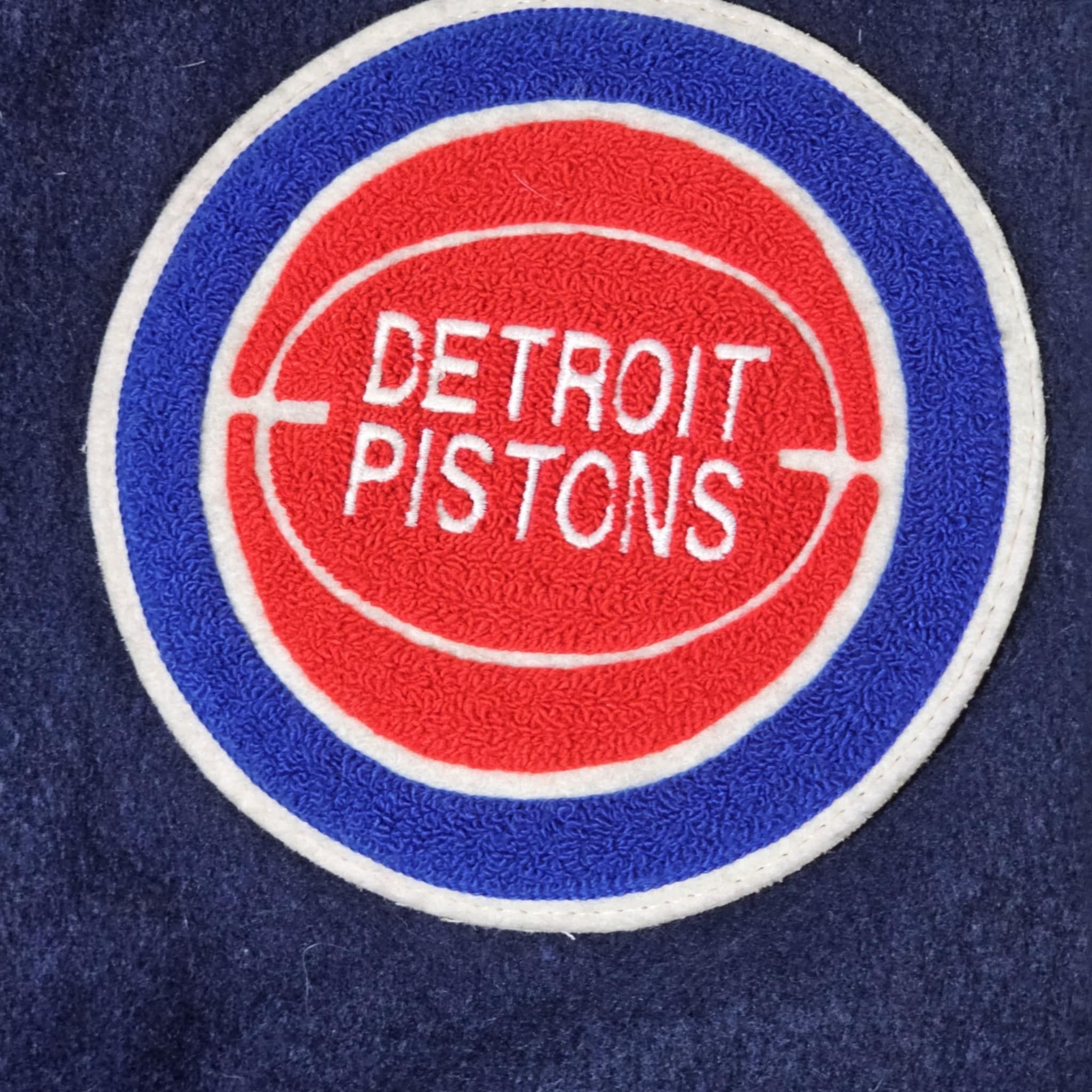 Delong × Vintage Detroit Pistons Vintage 90s DeLong Varsity Jacket Size US M / EU 48-50 / 2 - 4 Thumbnail