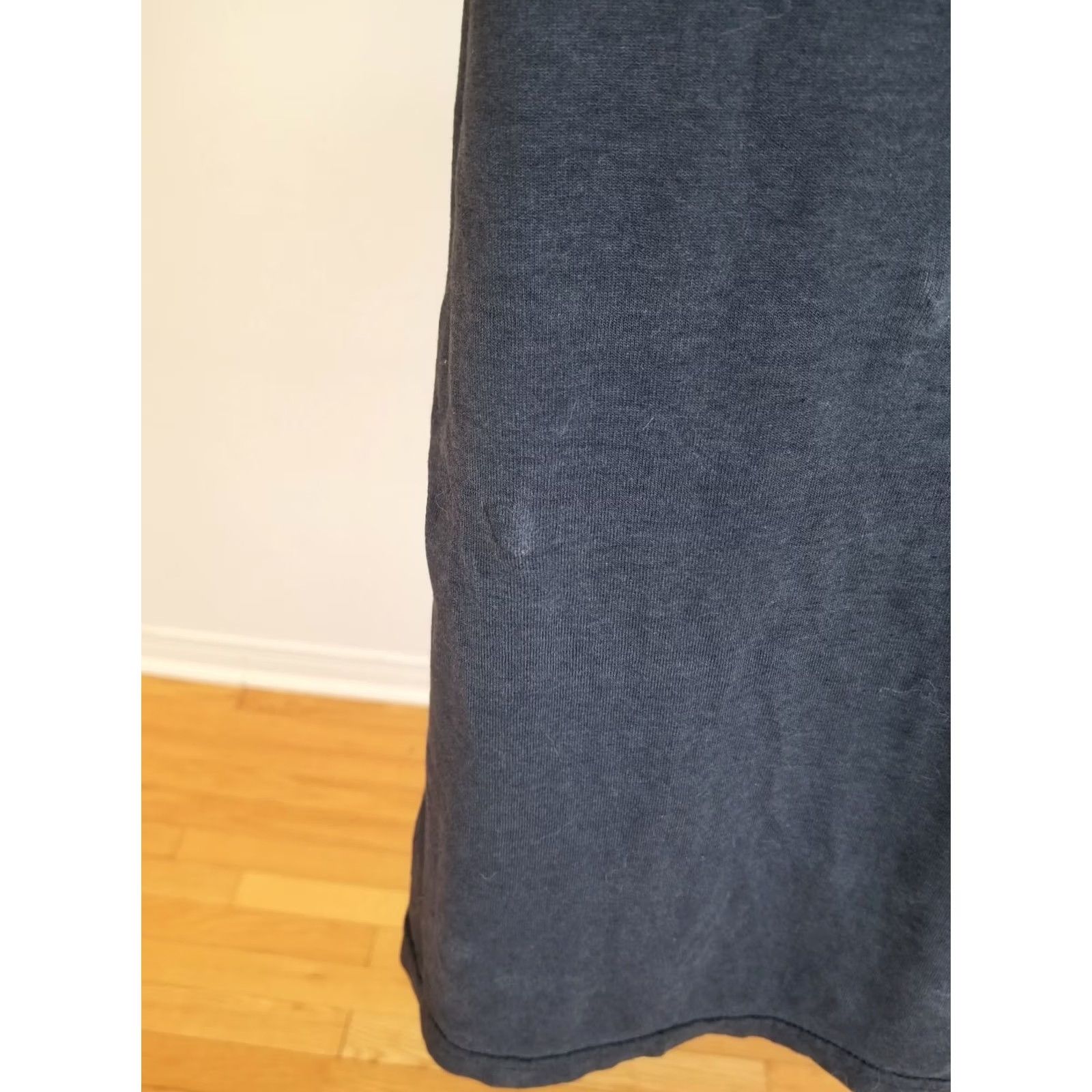 Hanes VINTAGE Hanes BLANK BLACK FADED DISTRESSED 50/50 T-SHIRT SZ LARGE Size US L / EU 52-54 / 3 - 5 Thumbnail