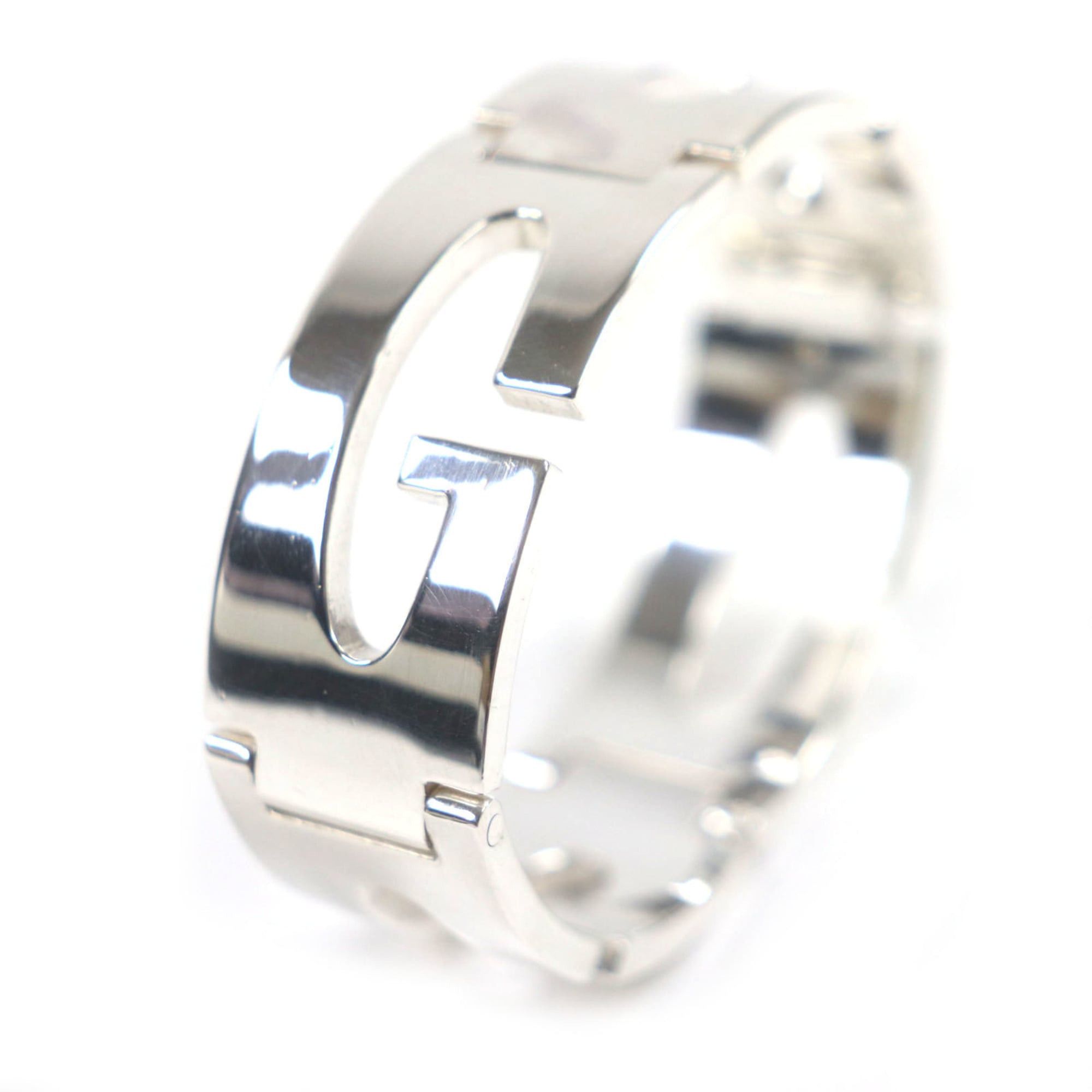 Gucci GUCCI Vintage Heavy Bracelet, 925 Silver, Tom Ford Era, G Logo, Made in Italy, Weight: 84.78g, Men's Size ONE SIZE - 1 Thumbnail