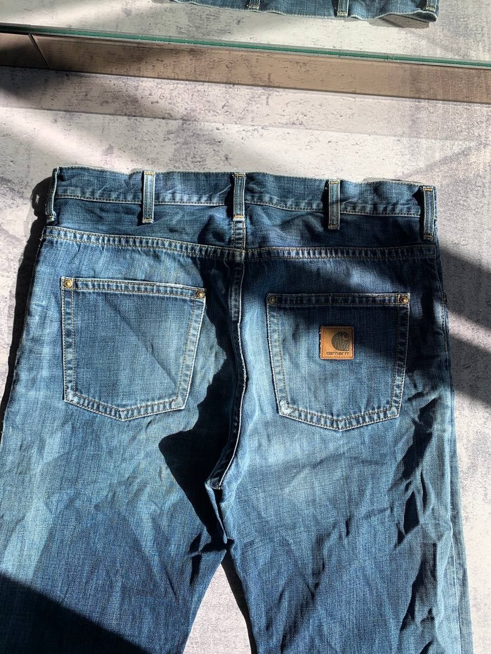 Carhartt Vintage Carhartt Jeans Men’s 33 X 32 Light Wash Workwear Size US 33 - 5 Thumbnail