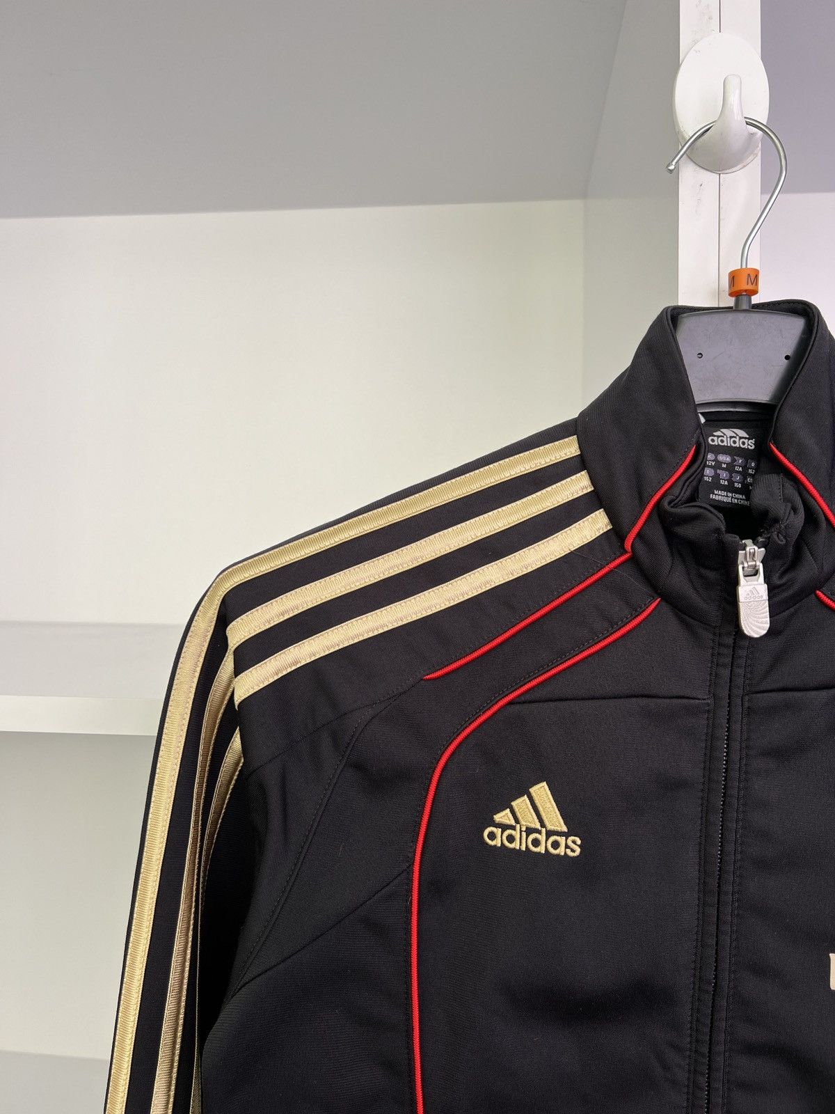 Adidas × Vintage Vintage AC MILAN 2010 TRACK TOP KIDS JACKET ADIDAS FOOTBALL Size US XXS / EU 40 - 7 Thumbnail