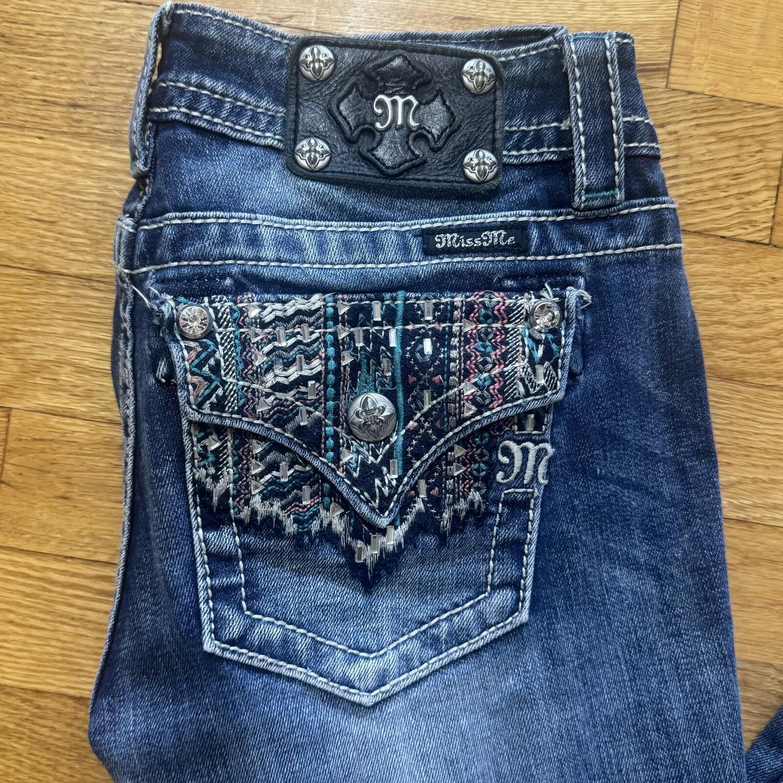 Other Miss Me Women's Style JP8195B Size 28 Size 28" / US 6 / IT 42 - 2 Thumbnail