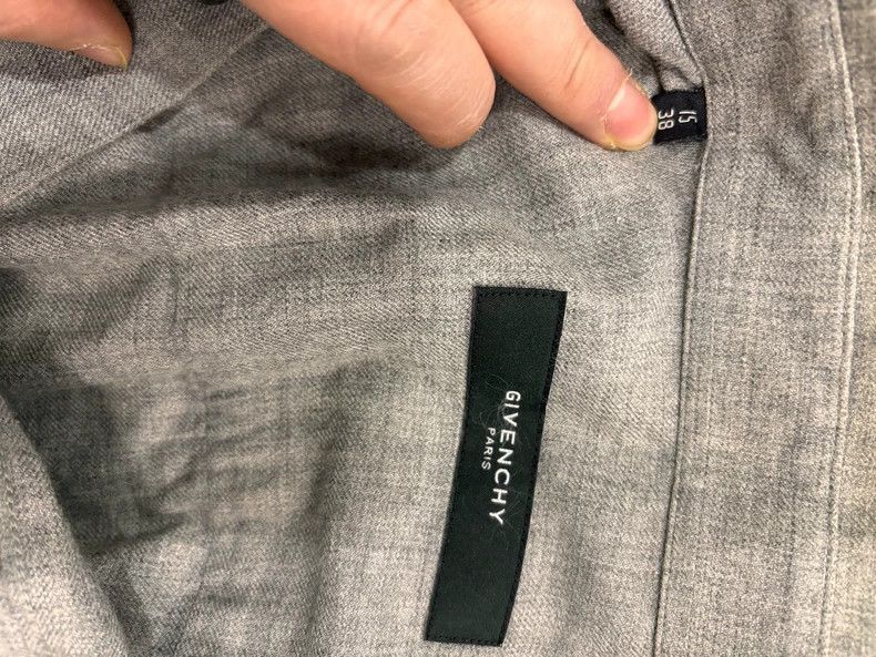 Givenchy Givenchy Givenchy Long Sleeve Shirt with Wool and Cotton - Size US M / EU 48-50 / 2 - 3 Thumbnail