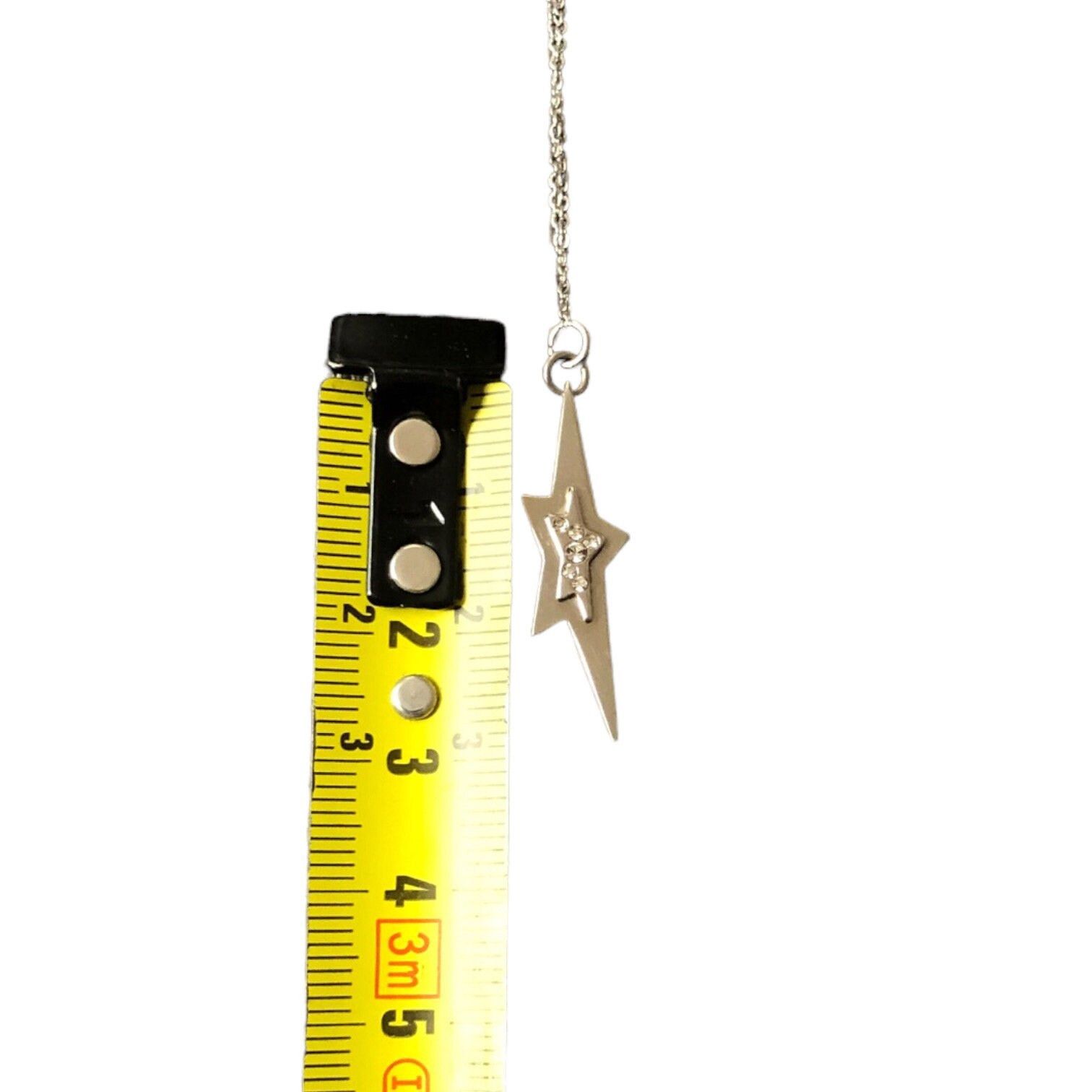 Thierry Mugler The Thierry Mugler Tall Skinny Star Necklace Size ONE SIZE - 3 Thumbnail