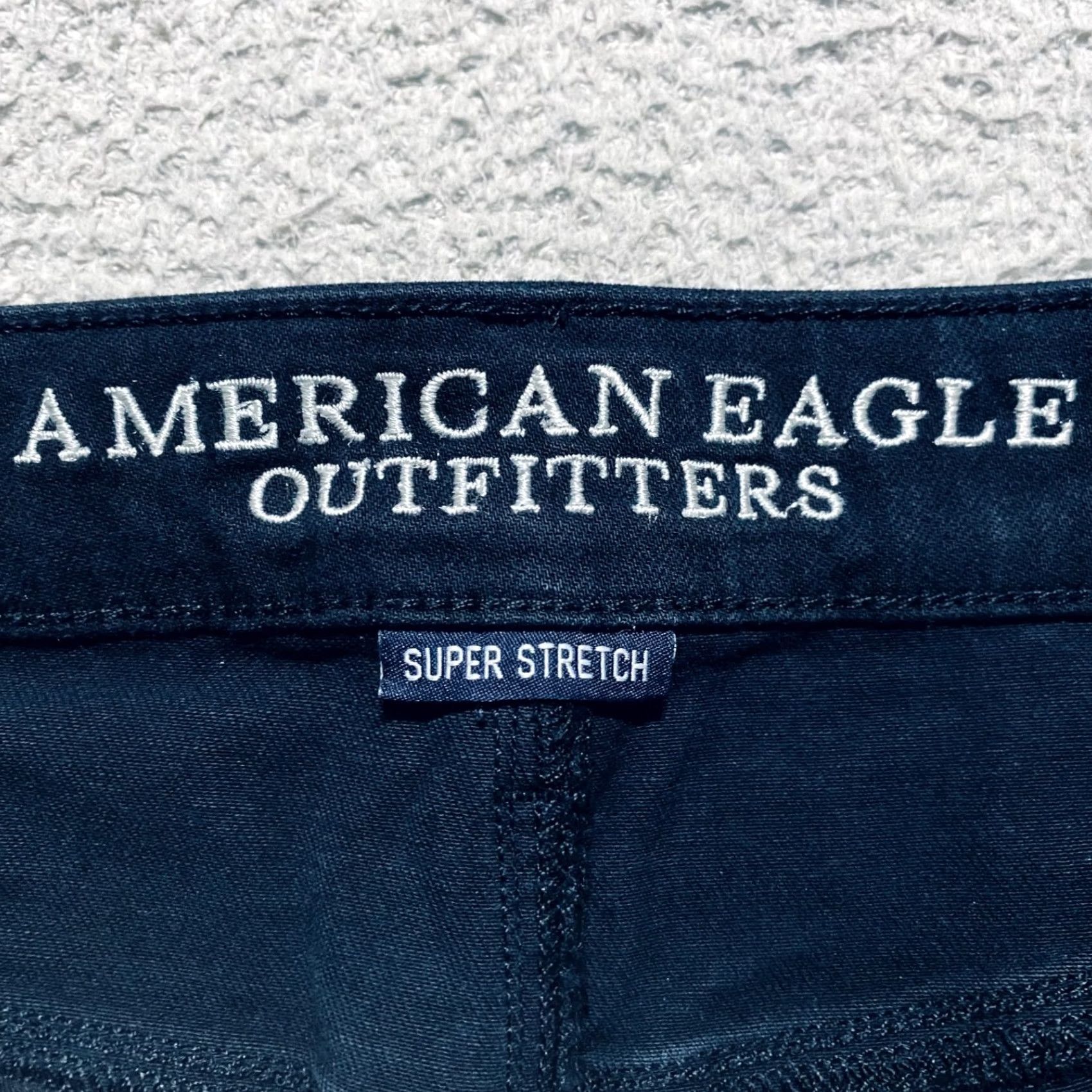 American Eagle Outfitters American Eagle Outfitters Shorts Bermuda Womens 6 Black Denim 5 in Inseam Stretch 5-Pocket Logo Cqb Regular Summer Size 28" / US 6 / IT 42 - 3 Thumbnail