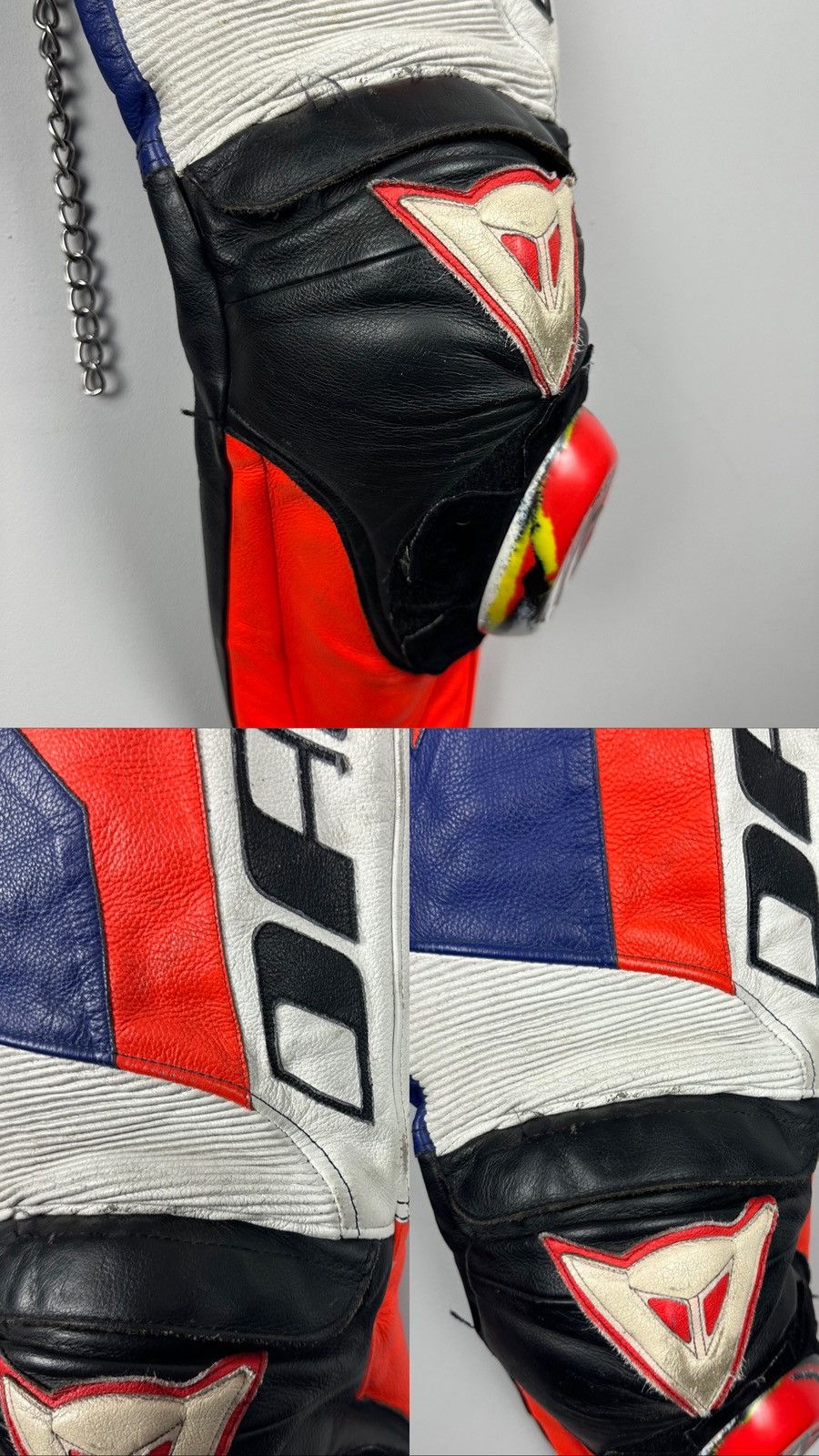 Dainese Vintage Dainese Professional Leather Superbike Moto Pants Size 28" / US 6 / IT 42 - 13 Thumbnail