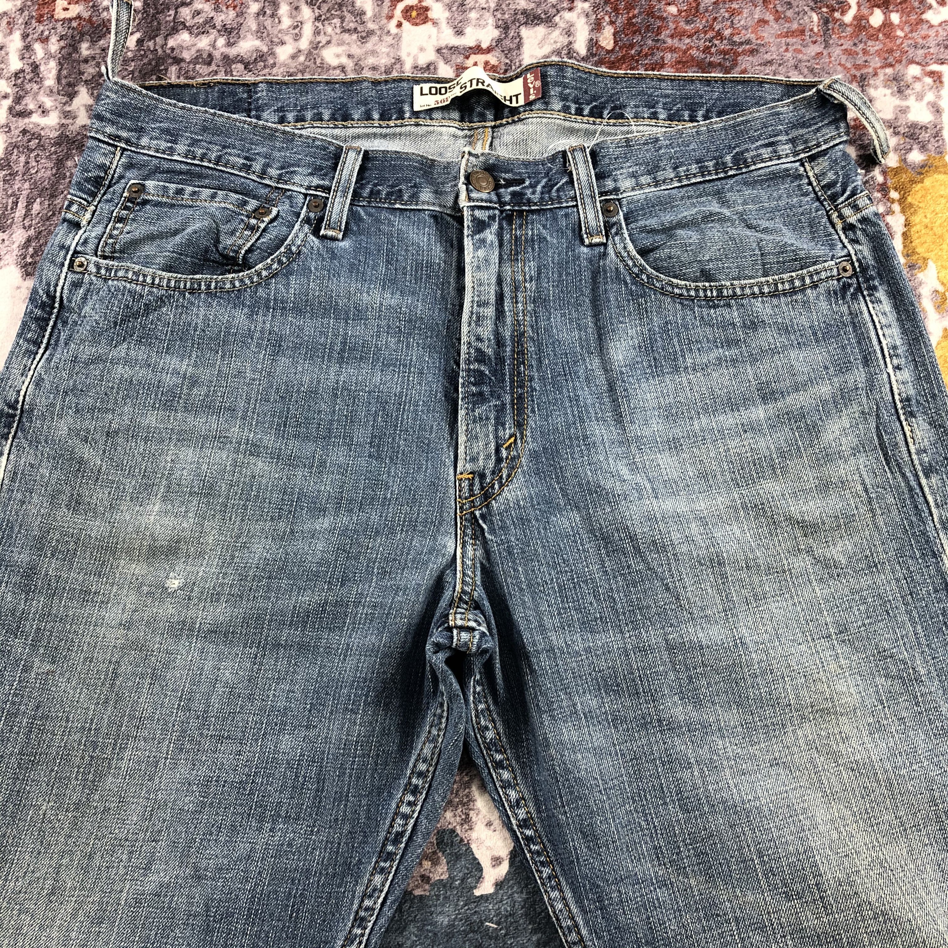Levi's × Vintage Vintage Blue Wash Levis 569 Jeans-JM2498 Size US 38 / EU 54 - 3 Thumbnail