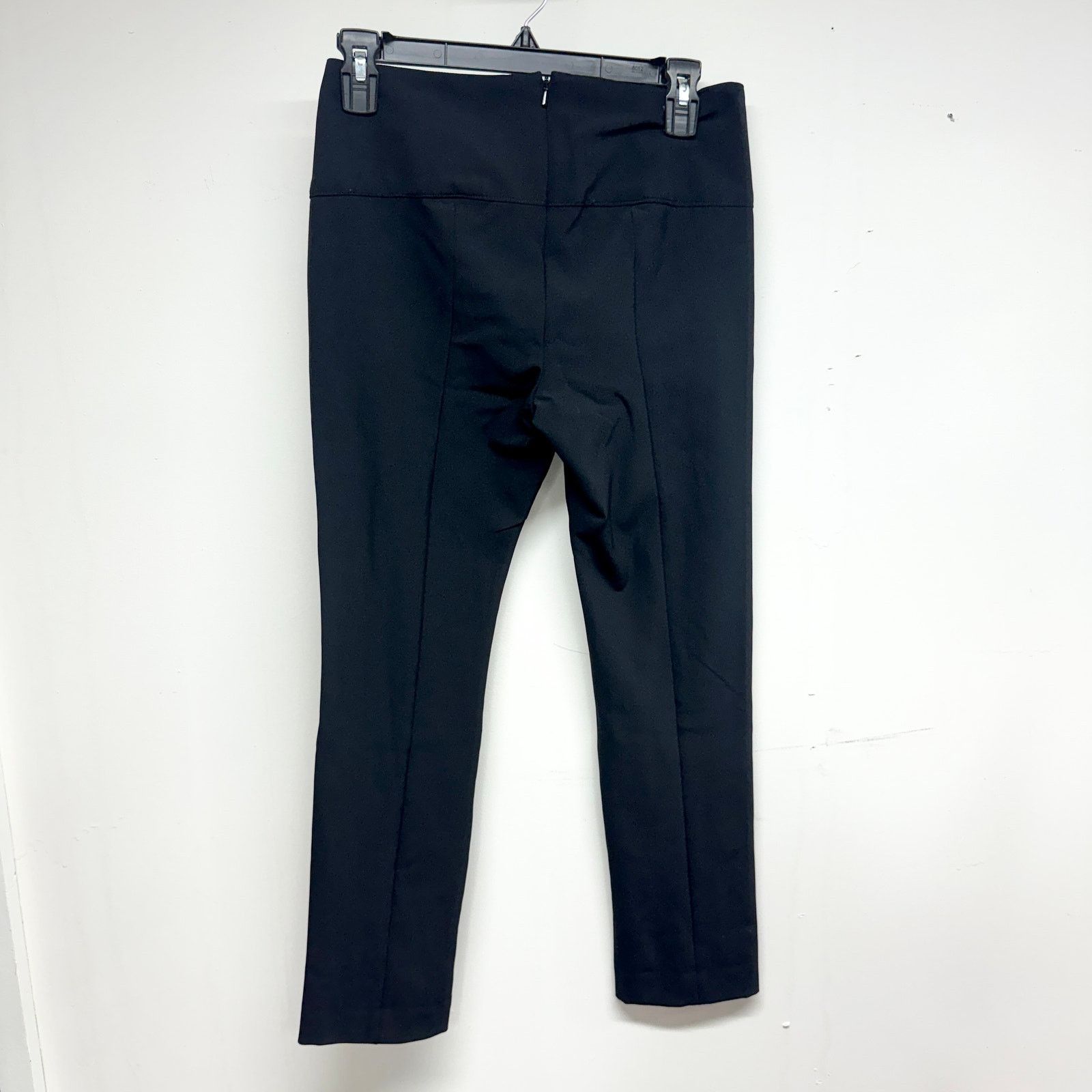 Veronica Beard Veronica Beard Black Zip-back Scuba Pant Ankle Pant Size 4 Size 27" / US 4 / IT 40 - 4 Thumbnail