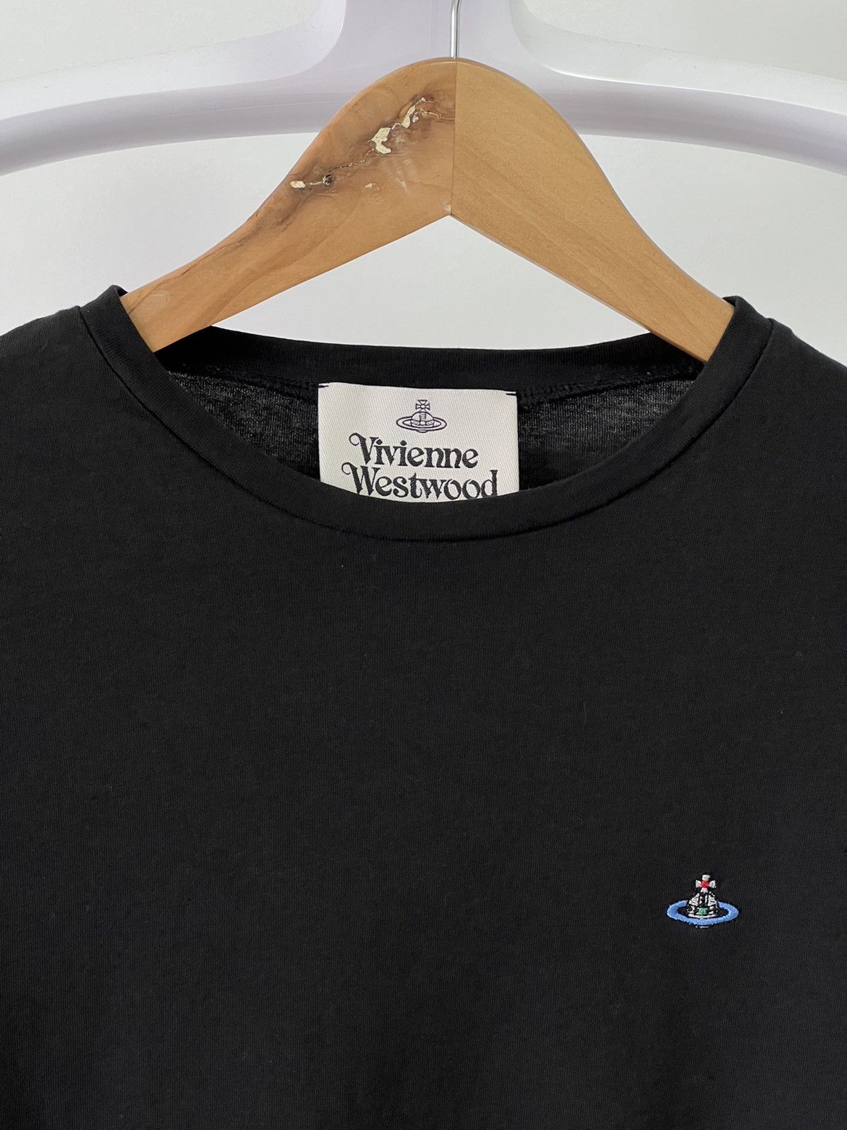 Vivienne Westwood Mens Vivienne Westwood Longsleeve T-shirt basic logo luxury Size US M / EU 48-50 / 2 - 5 Thumbnail