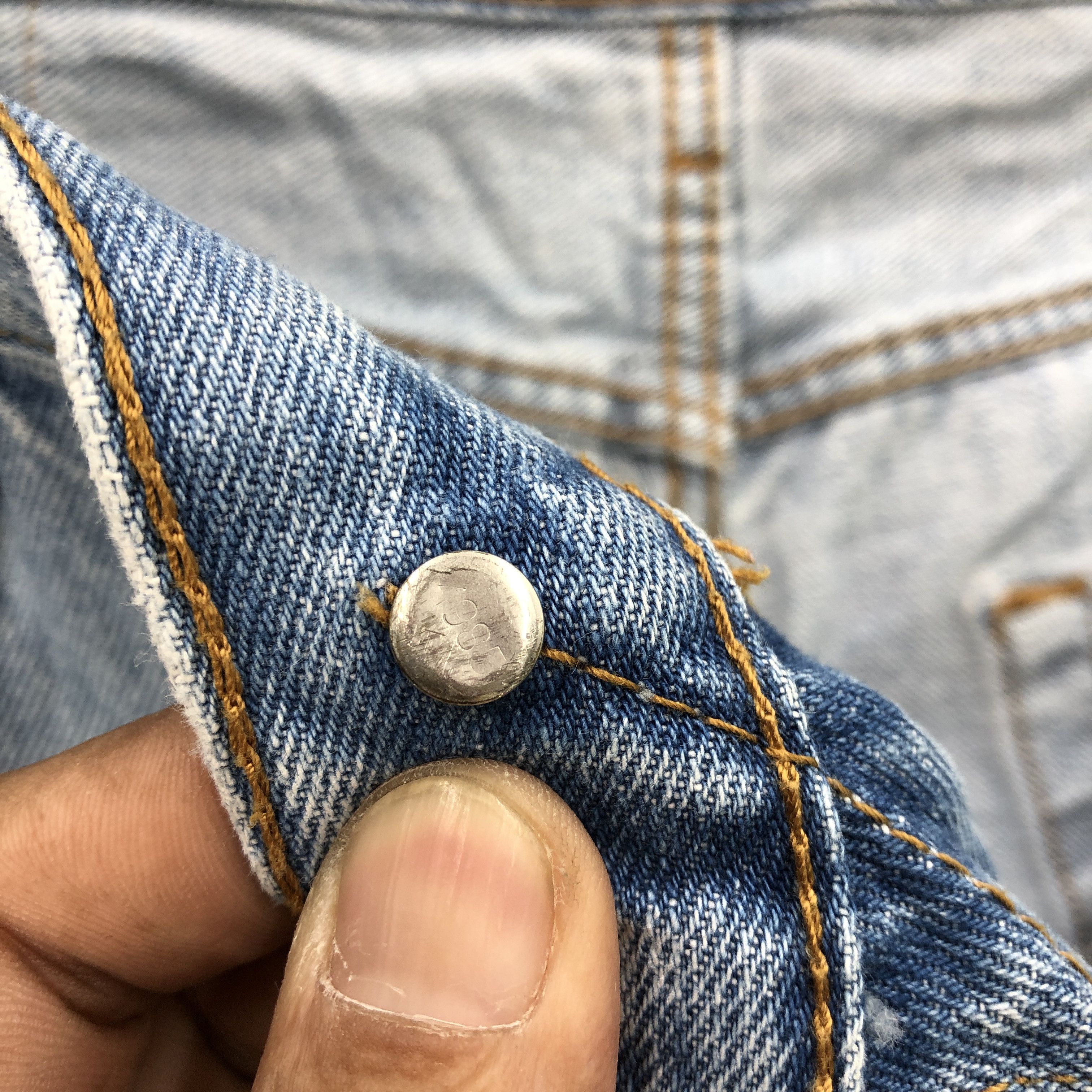 Levi's Vintage Levis 501 Jeans Levi's Stone Wash Faded Denim Pants Size US 34 / EU 50 - 9 Thumbnail
