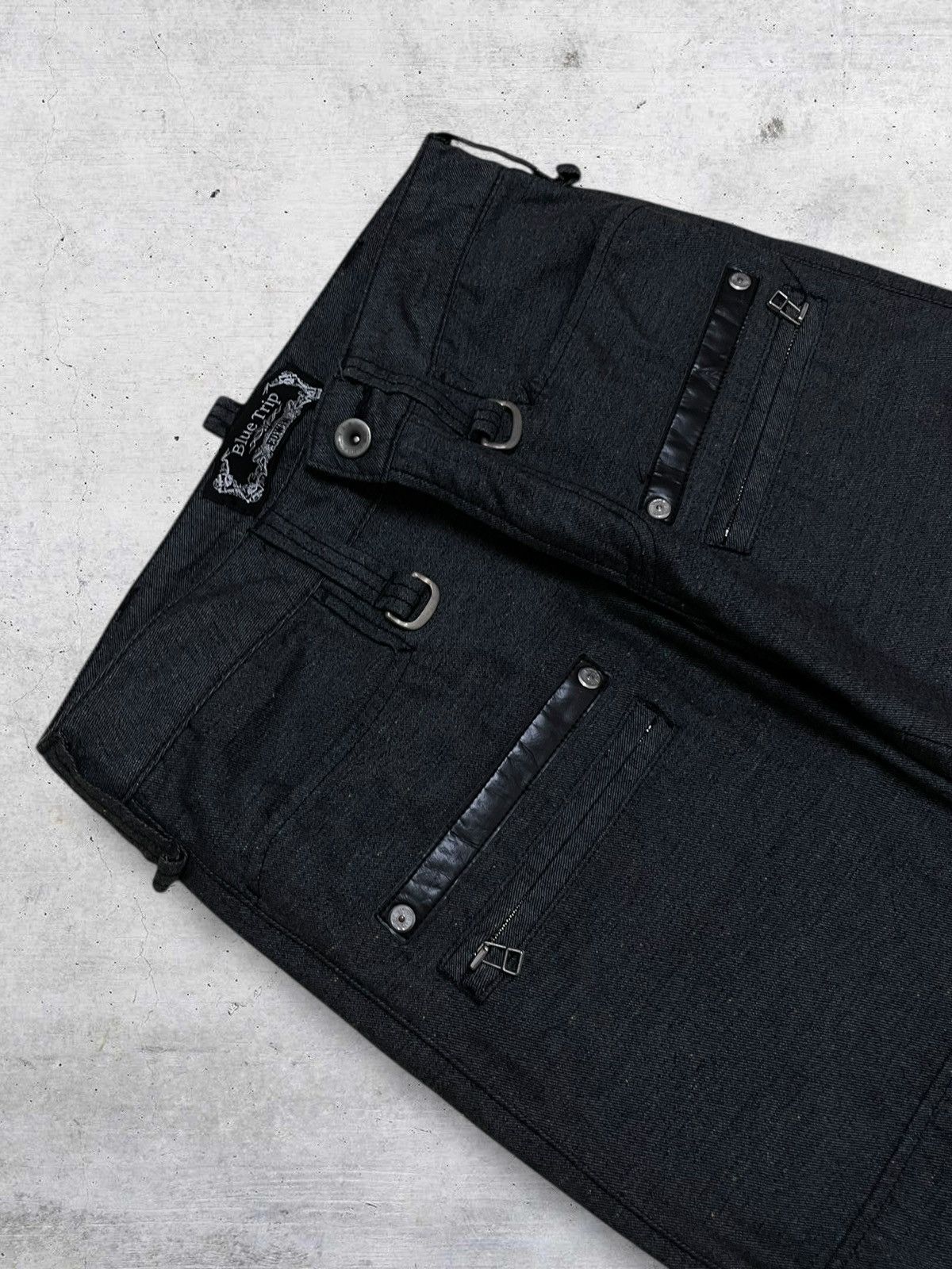 Edwin VINTAGE EDWIN BLUE TRIP 1990S DESIGNER PUNK STYLE BUSH PANT Size US 30 / EU 46 - 6 Thumbnail