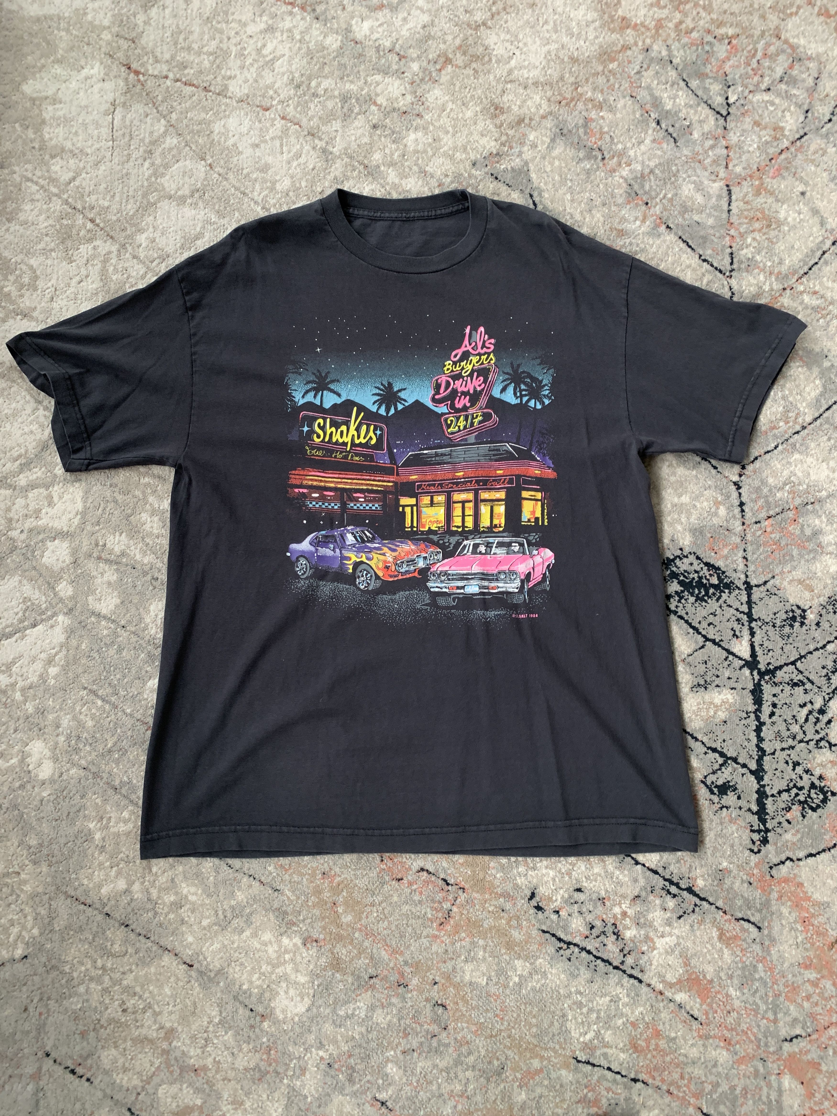 Vintage Vintage Brandy & Melville J.Galt 1984 Tee Size US L / EU 52-54 / 3 - 1 Thumbnail