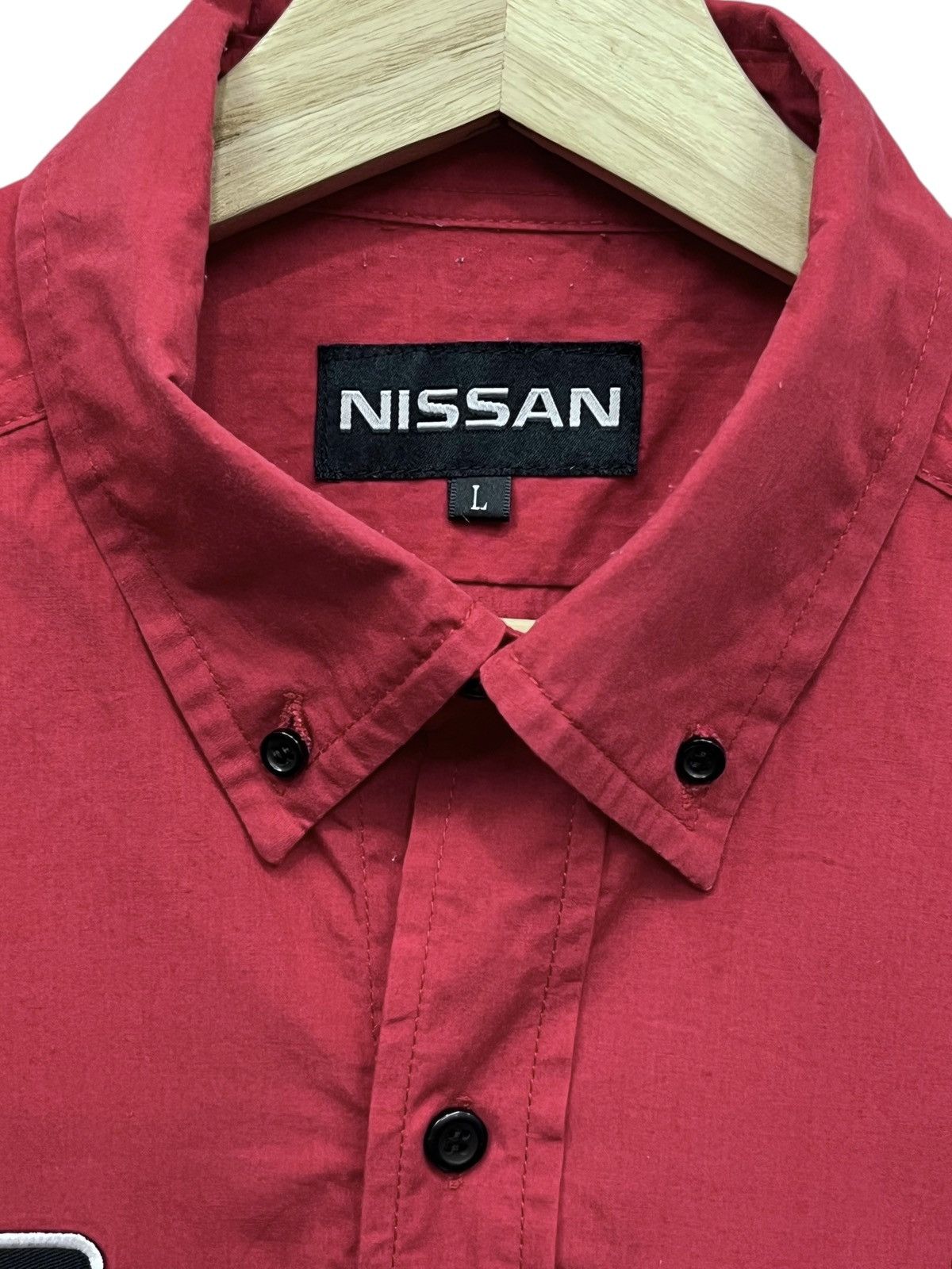 Japanese Brand 🏁NISSAN SKYLINE GT-R Tochigi Plant 40th Ann. Worker Shirt Size US M / EU 48-50 / 2 - 6 Thumbnail
