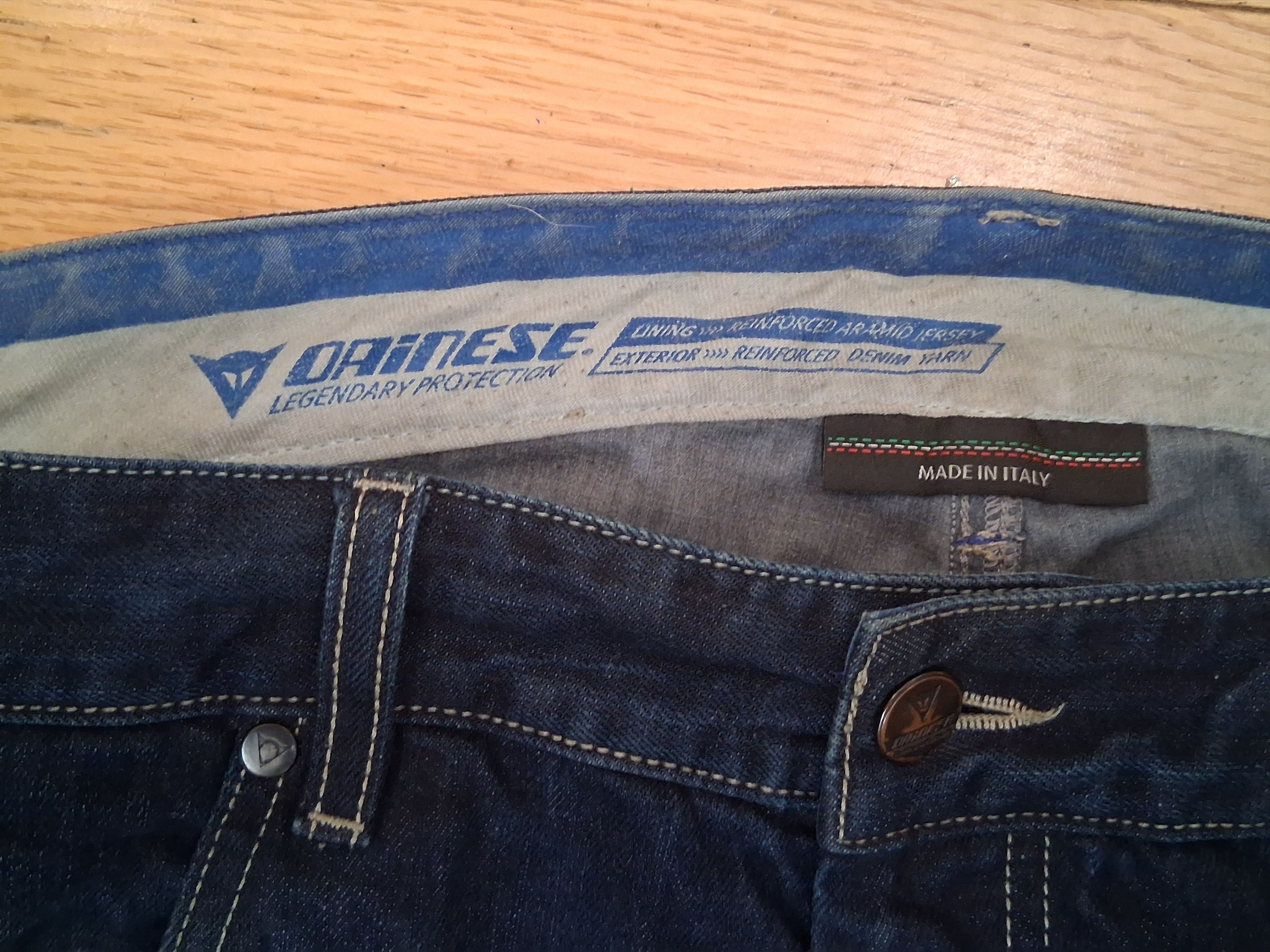 Dainese Dainese Made in Italy Denim Size 38 Red Line Selvage Denim Size US 38 / EU 54 - 5 Thumbnail