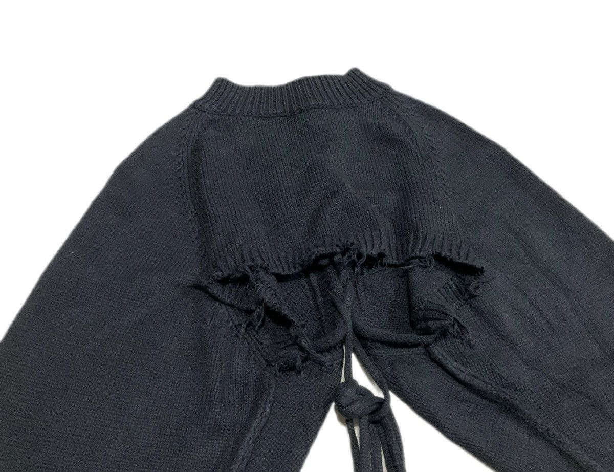 Hysteric Glamour × If Six Was Nine × Seditionaries 🔥Sick Y2K Emoda Laces Up Half Cropped Sweater Goth Punk Size US M / EU 48-50 / 2 - 7 Thumbnail