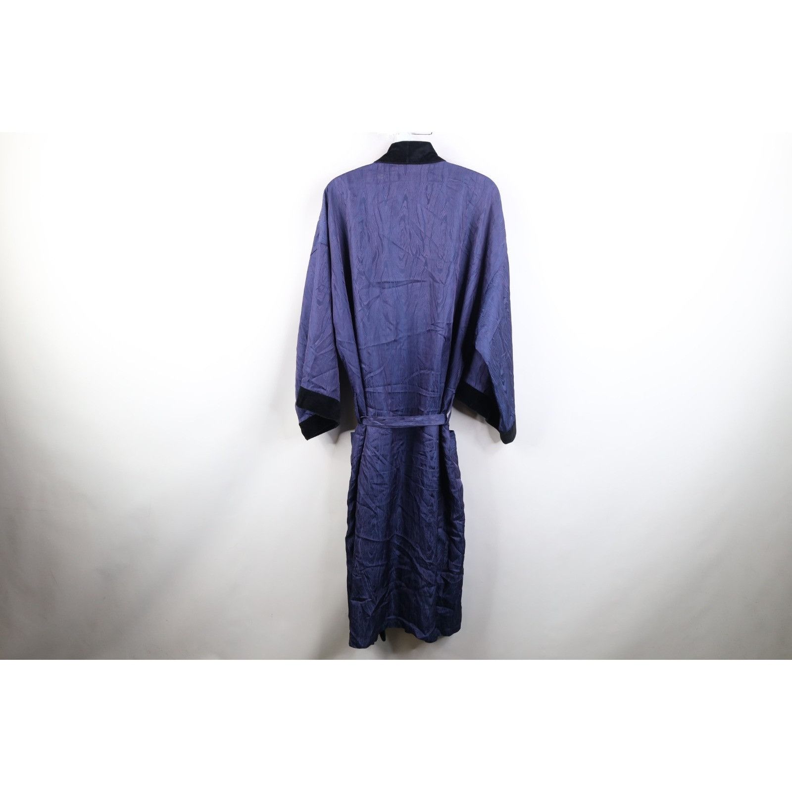 Pierre Cardin Vintage 70s Pierre CardinVelvet Trim Silky Belted Robe Size US S / EU 44-46 / 1 - 17 Thumbnail