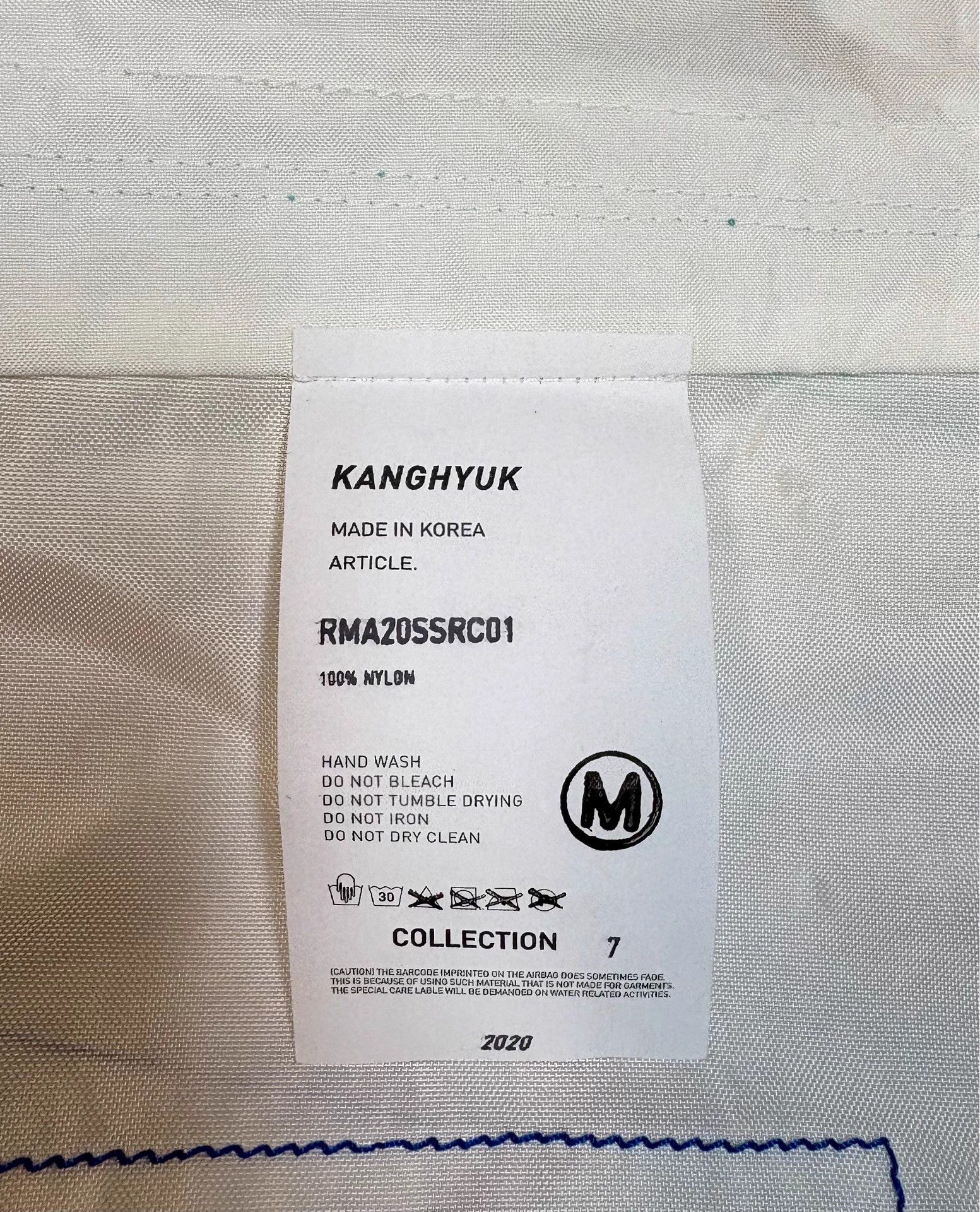 KANGHYUK Kanghyuk Men's Color Blocked Recycled Nylon Raincoat M Size US M / EU 48-50 / 2 - 7 Thumbnail