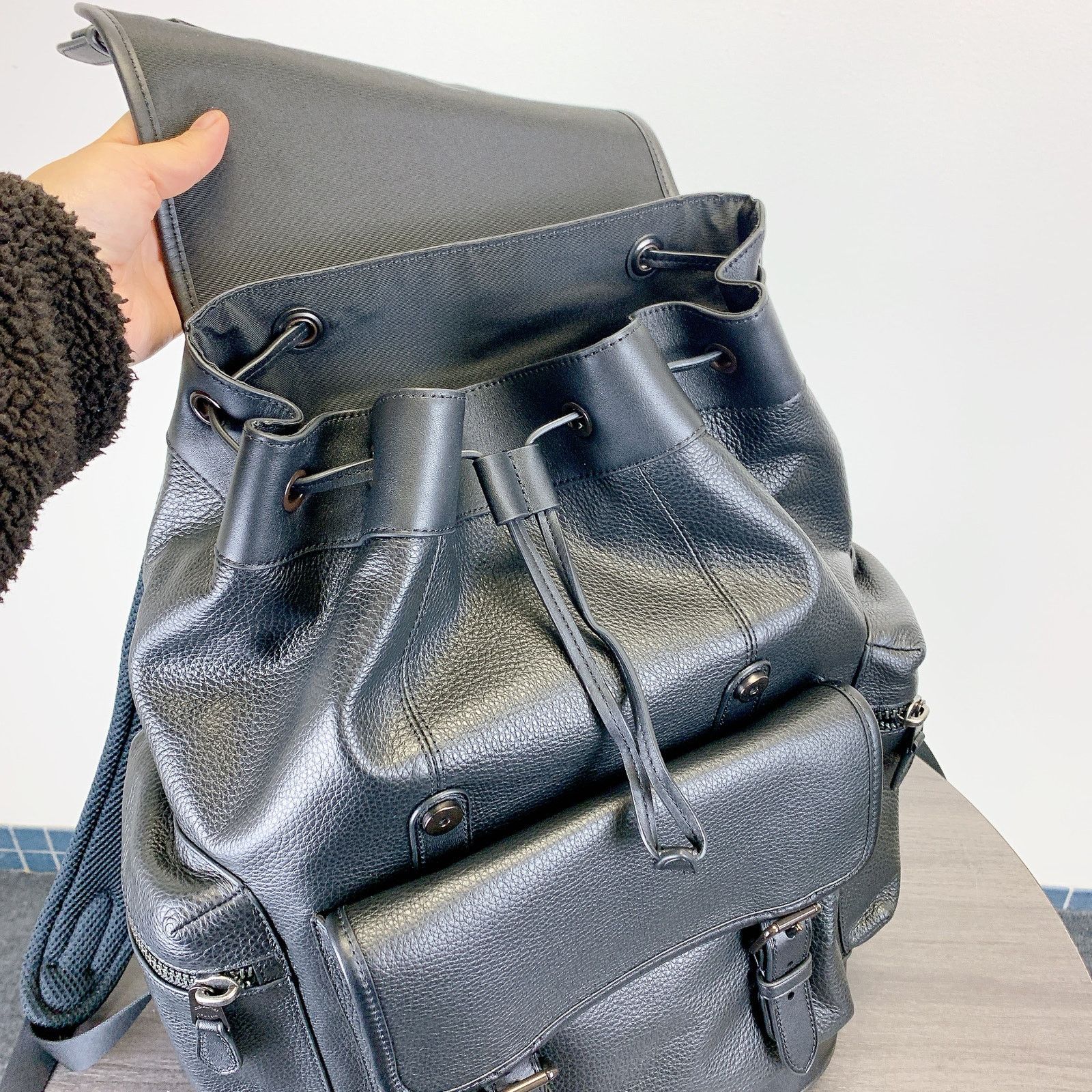 Coach Coach CT015 Sprint Backpack IN Black Size ONE SIZE - 6 Thumbnail