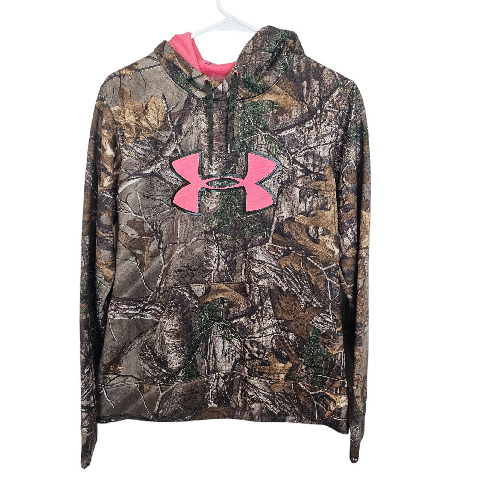 Under Armour Under Armour Womens Realtree Camo Hoodie Sweatshirt M Hunt Size M / US 6-8 / IT 42-44 - 1 Thumbnail