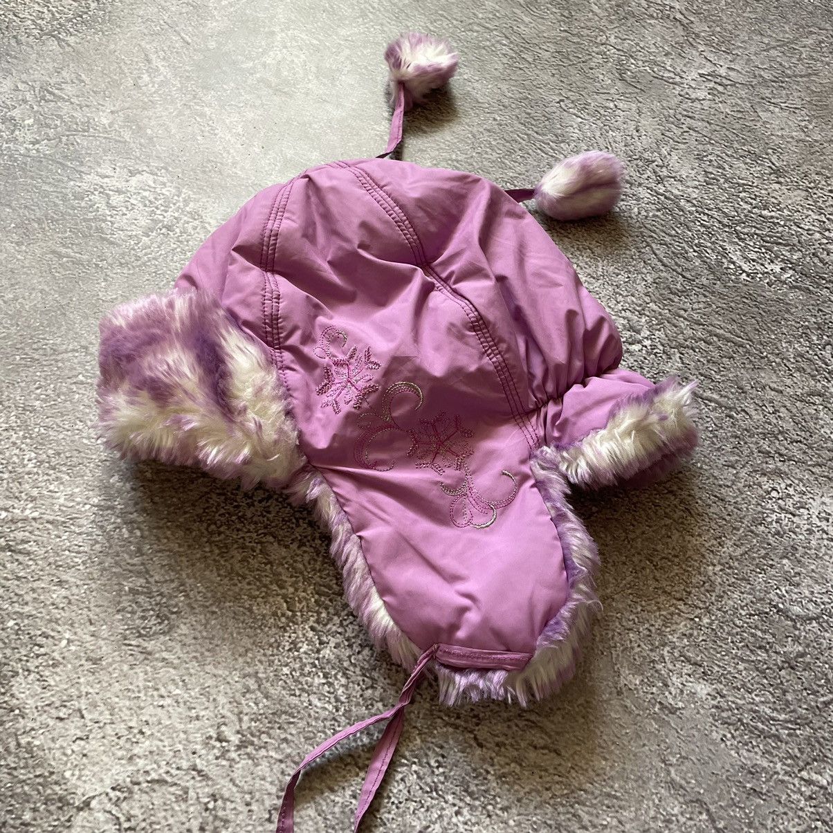 Vintage Vintage 90s Mohair Beanie Fuzzy Pom Alt Grunge Tapered OS Size ONE SIZE - 3 Thumbnail