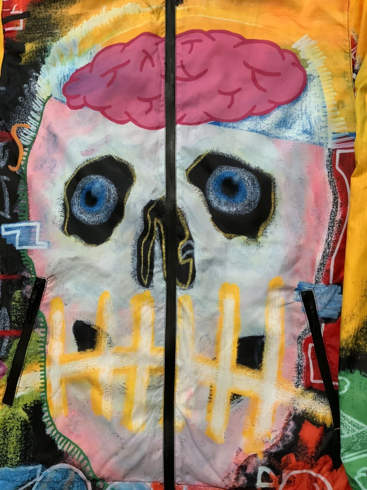Other Tango Hotel I Want My Roses Skull Windbreaker Zip AOP Jacket Size US M / EU 48-50 / 2 - 5 Thumbnail
