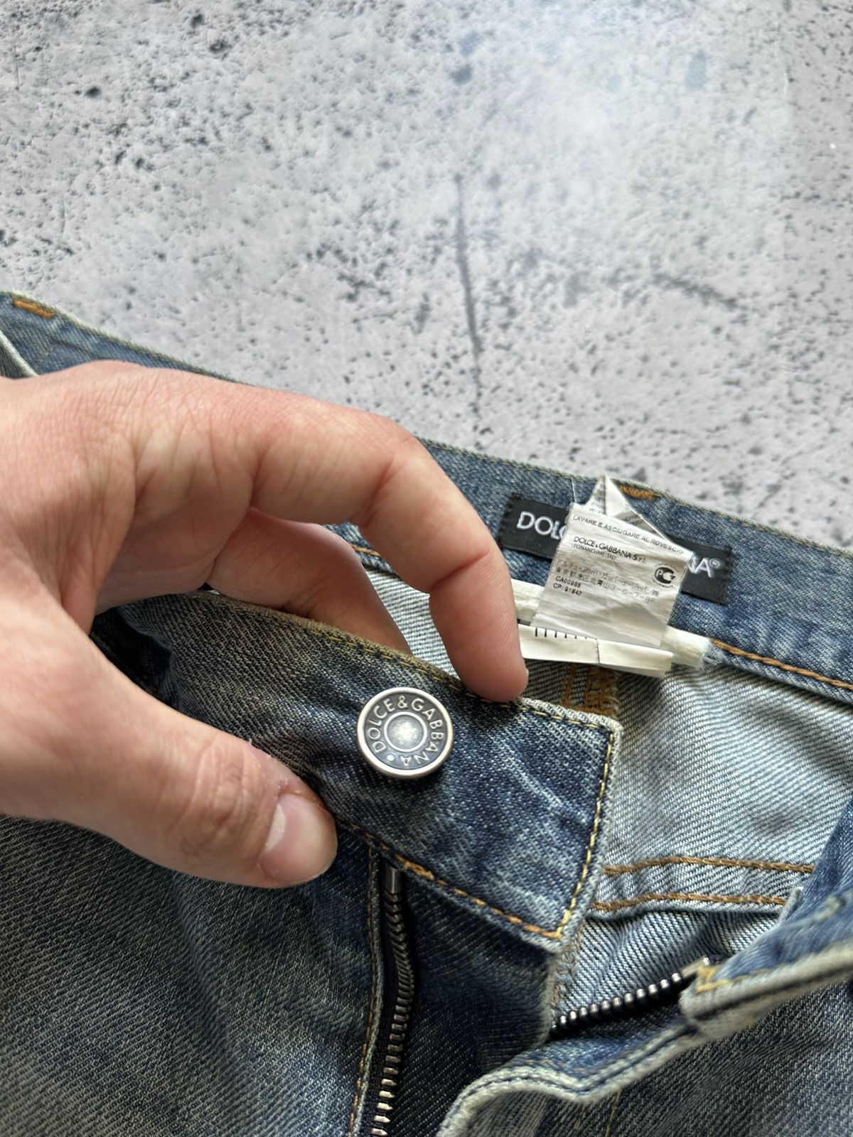 Dolce & Gabbana RARE Dolce&Gabbana Vintage Denim Jeans Archival Collection Size US 32 / EU 48 - 10 Thumbnail