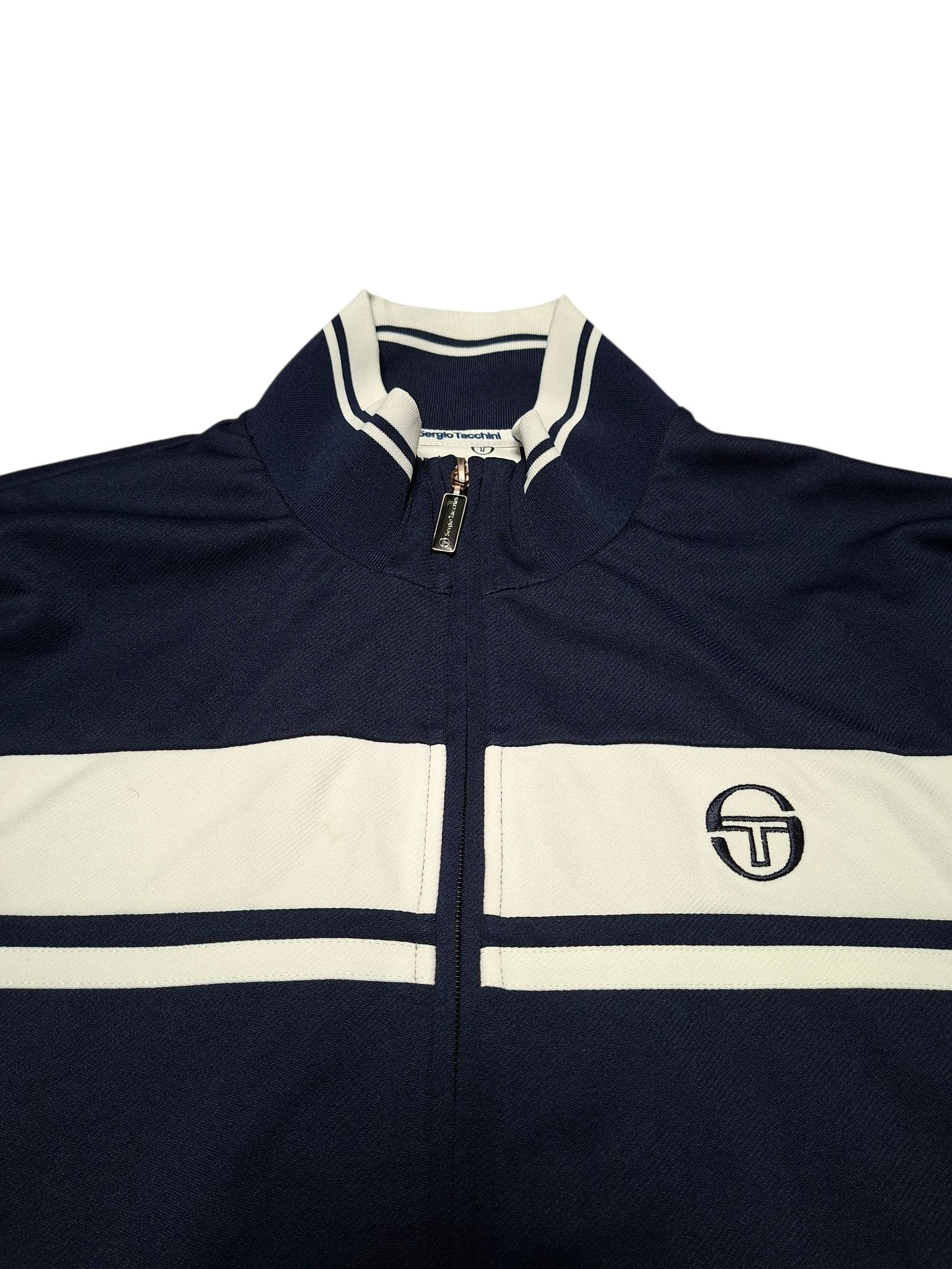 Sergio Tacchini SERGIO TACCHINI VINTAGE TRACK JACKET Size US XXL / EU 58 / 5 - 2 Thumbnail