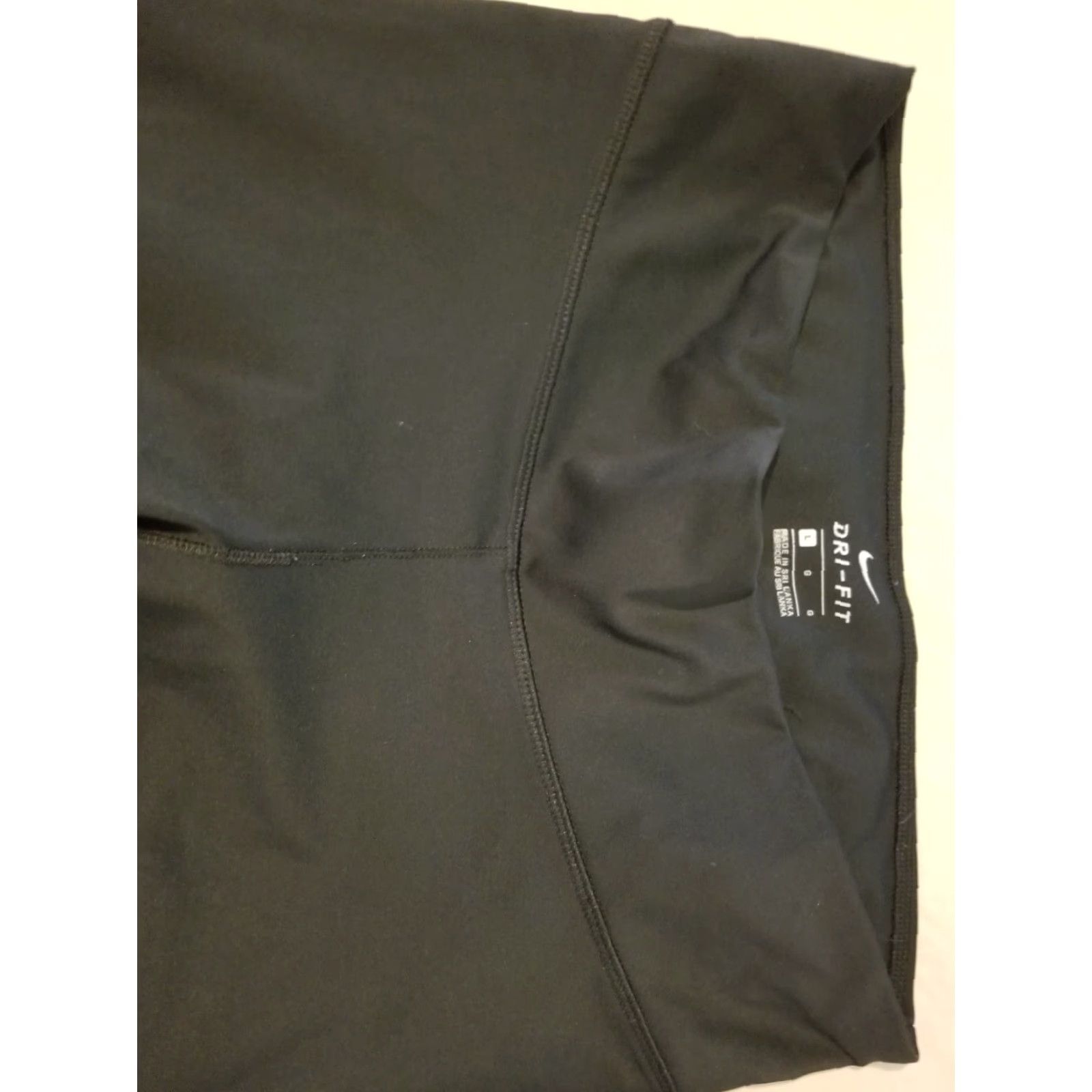 Nike Womens Nike Pants Large XL Black Athletic Sweatpants Exercise Gym Workout Size 40" / US 18 - 5 Thumbnail