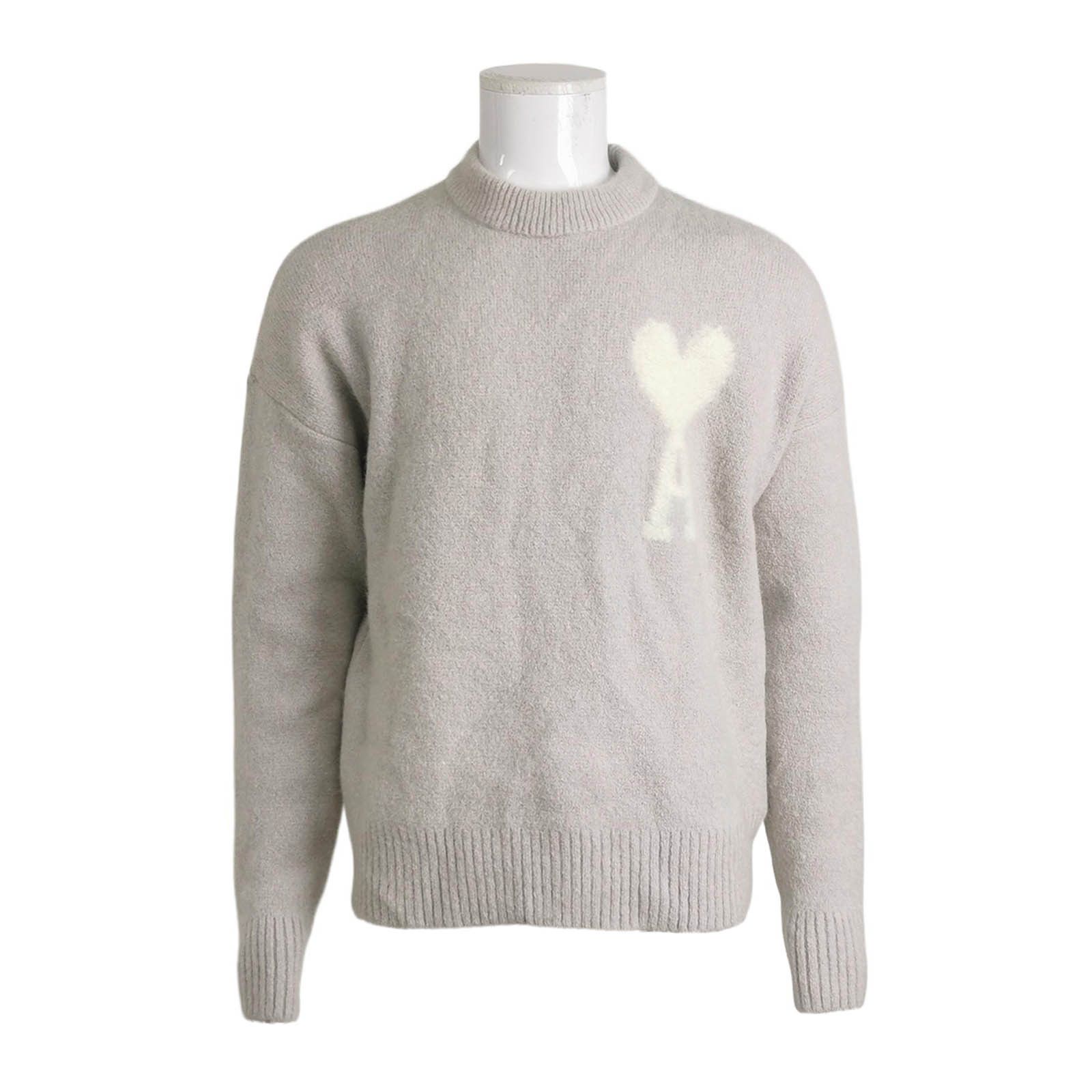 AMI AMI Alexandre Mattiussi Heart Logo Sweater Size M Size US M / EU 48-50 / 2 - 1 Thumbnail