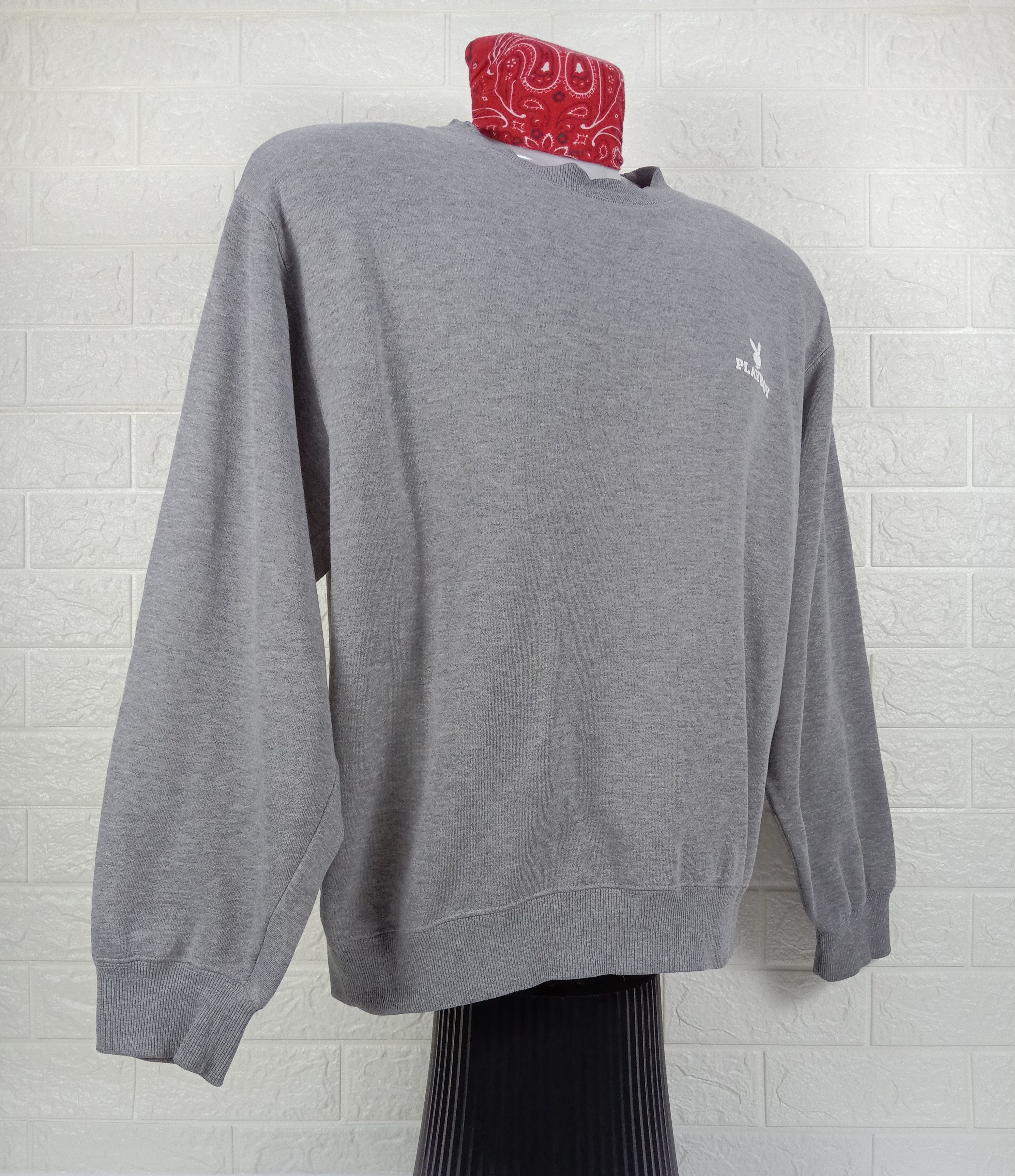 Playboy Vintage Playboy Big Logo Embroidery Sweatshirt Size US M / EU 48-50 / 2 - 3 Thumbnail