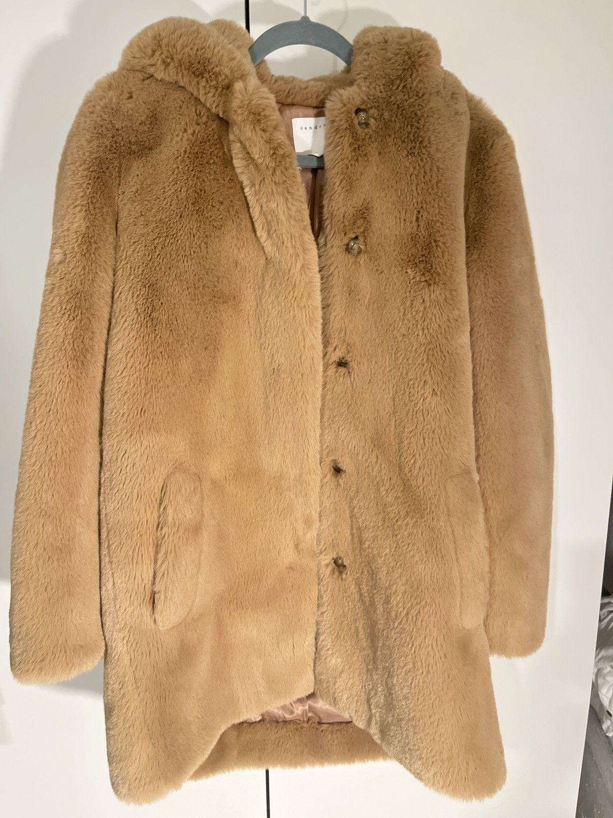 Sandro Sandro faux fur hooded coat Size XS / US 0-2 / IT 36-38 - 9 Thumbnail