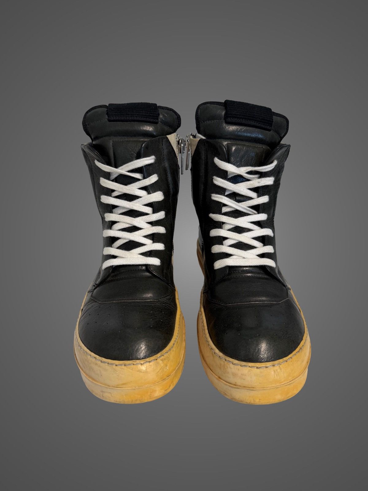 Rick Owens Rick Owens Short Tongue Geobasket from 2011 Size US 9 / EU 42 - 4 Thumbnail