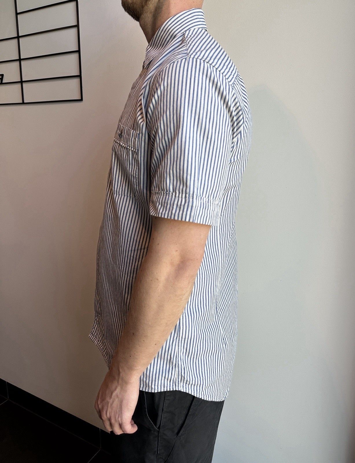 Vivienne Westwood Vivienne Westwood Mens Striped Shirt size EU-50/US-40 Size US M / EU 48-50 / 2 - 2 Thumbnail
