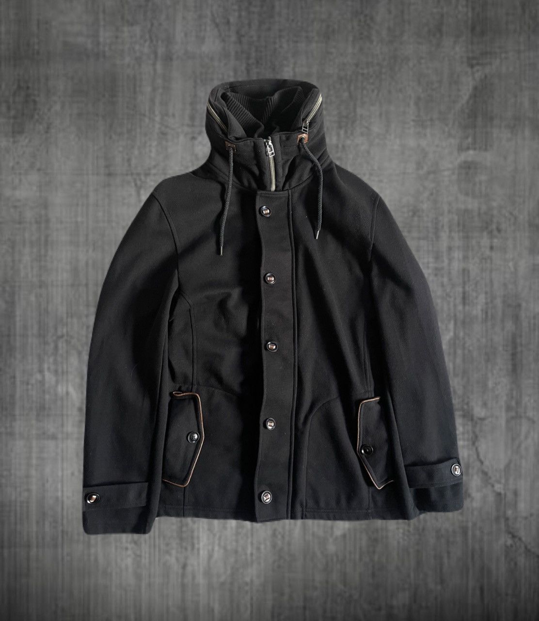 If Six Was Nine 2000s Japanese archive Vkei Bono Gimmic Hooded Jacket Y2K Size US S / EU 44-46 / 1 - 1 Thumbnail