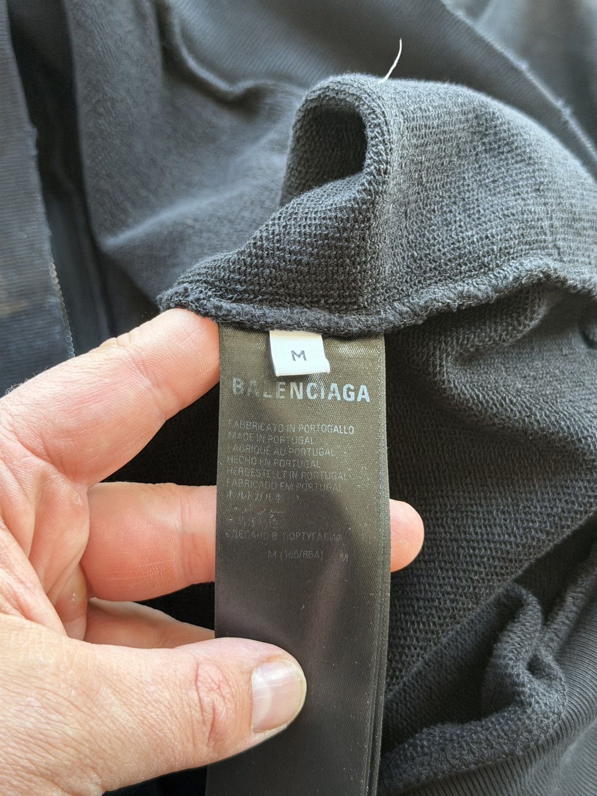 Balenciaga *RARE* BALENCIAGA DEMNA MUD SHOW RUNWAY DYED HOODIE BELLA Size US M / EU 48-50 / 2 - 20 Thumbnail