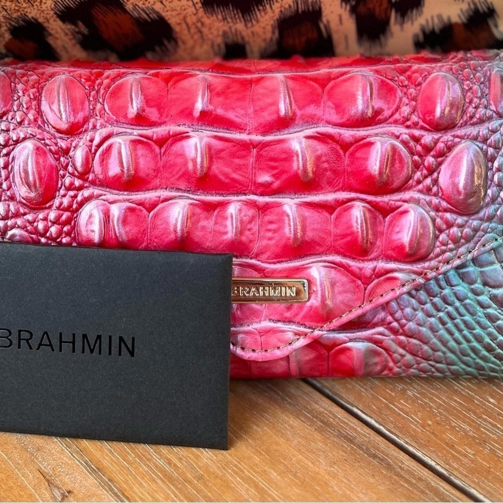 BRAHMIN Brahmin Moira Lakeridge Ombre Melboure Bag With Wallet Size ONE SIZE - 5 Thumbnail