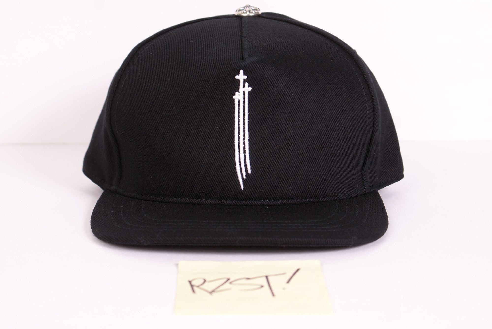 Chrome Hearts 2026 Chrome Hearts RS3 TRIPLE CROSS Denim Baseball Cap Black Size ONE SIZE - 1 Thumbnail