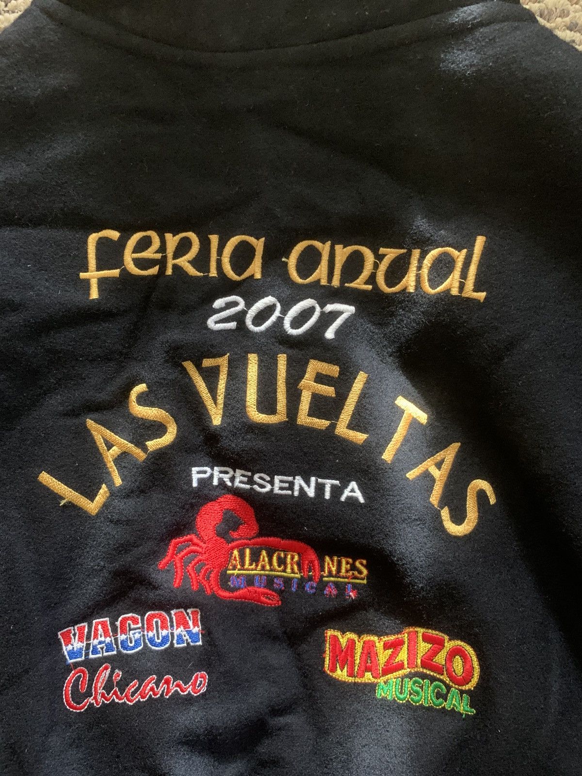 Vintage RARE 2007 Mexico Las Vueltas Festival Bomber Jacket Size L Size US L / EU 52-54 / 3 - 3 Thumbnail