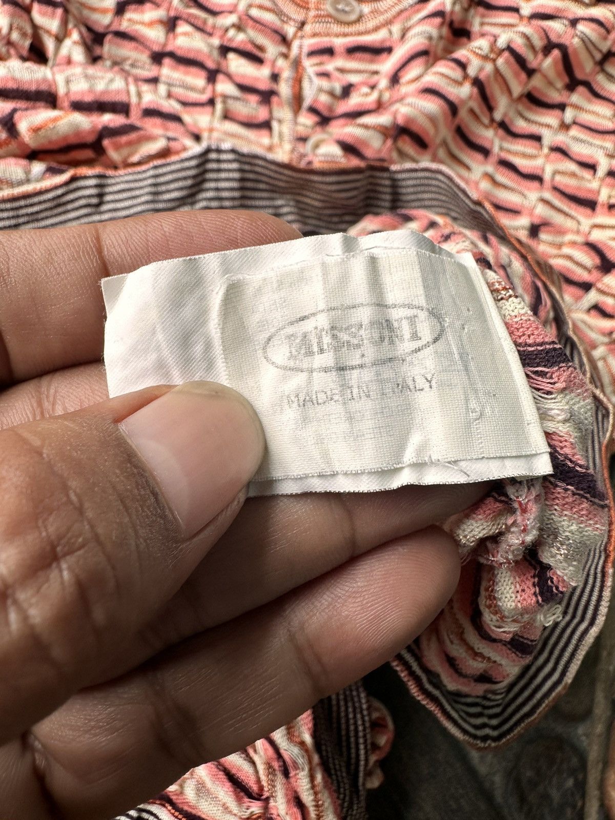 Missoni × Vintage Missoni half button up Size M / US 6-8 / IT 42-44 - 5 Thumbnail