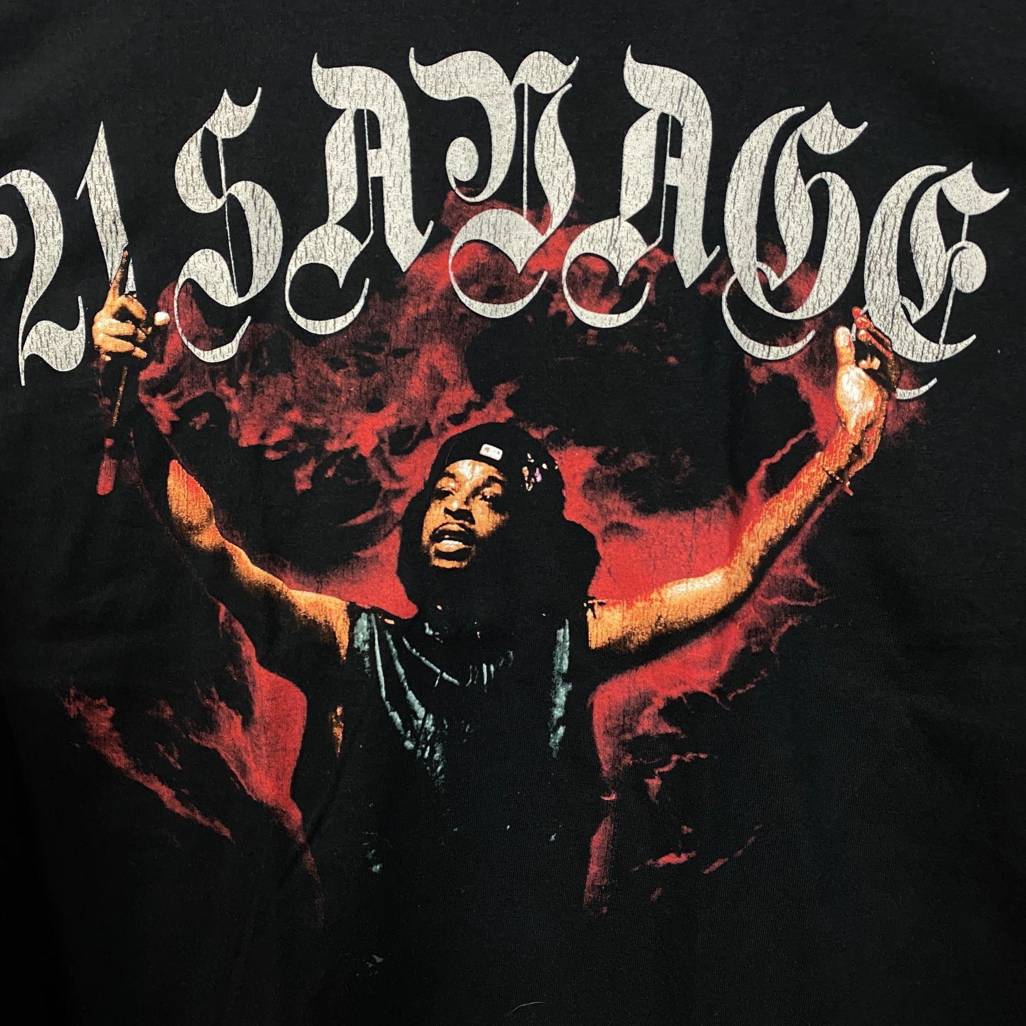 21 Savage 21 Savage American Dream Graphic Tee Medium Size US M / EU 48-50 / 2 - 2 Thumbnail