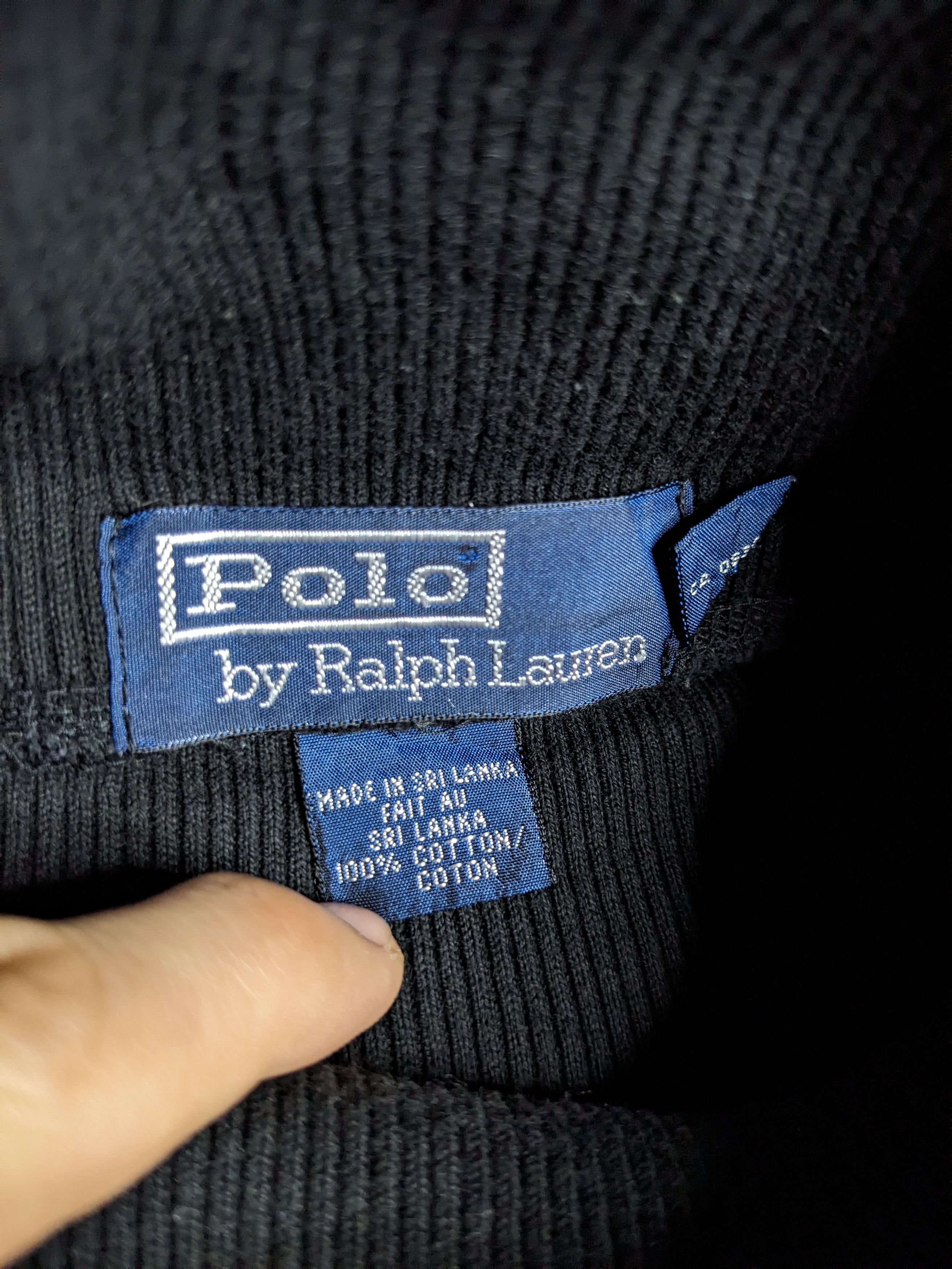 Polo Ralph Lauren VINTAGE Polo Ralph Lauren Turtleneck Sweater Mens Large Size US L / EU 52-54 / 3 - 10 Thumbnail