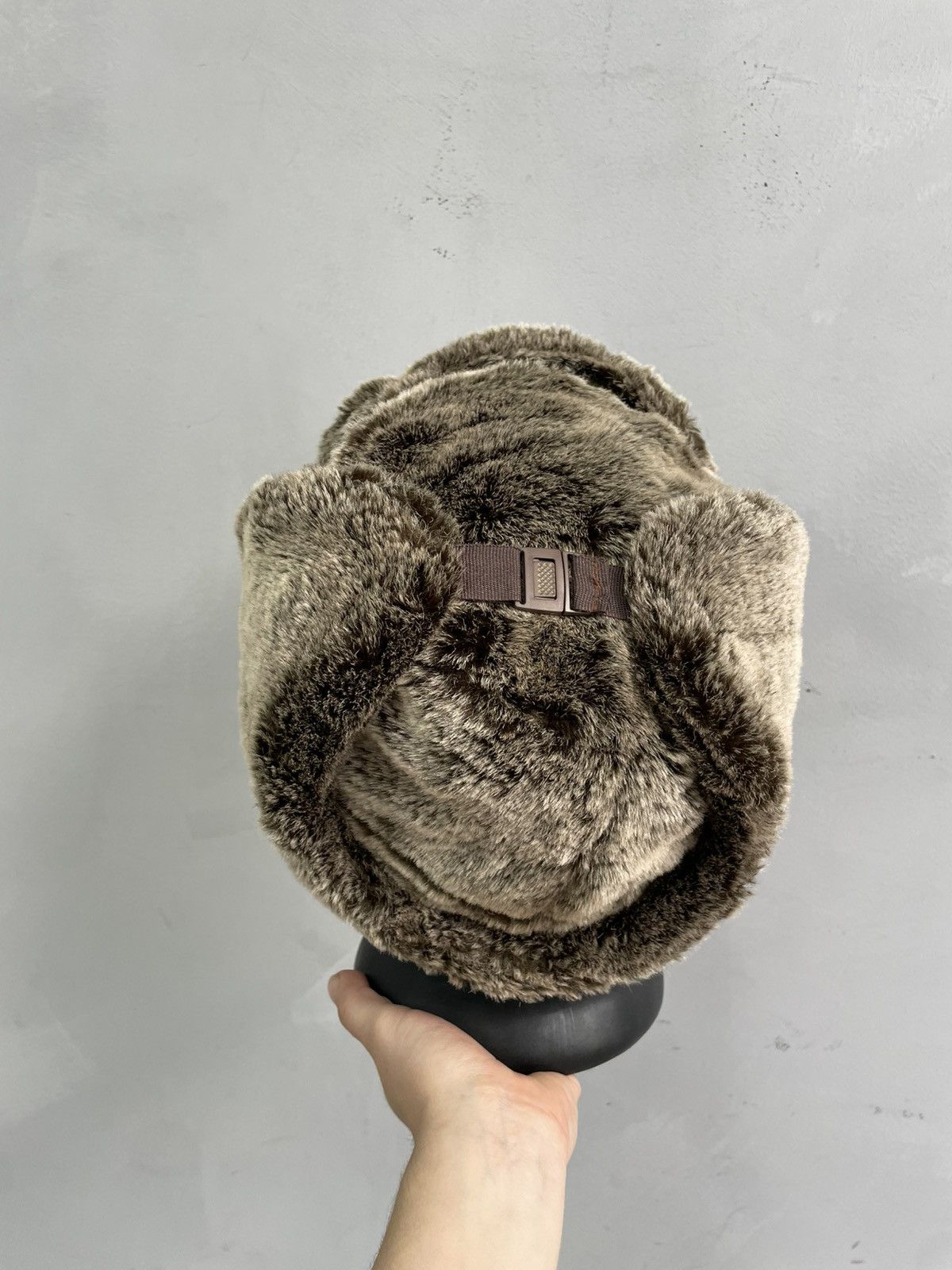 Hysteric Glamour Rare y2k fir fuzzy hysteric glamour hat cap Ushanka Size ONE SIZE - 12 Thumbnail