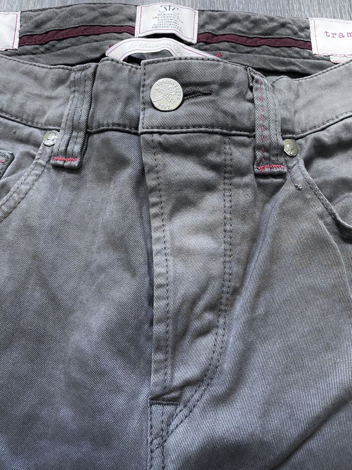 Other Sartoria Tramarossa Michelangelo Gray Casual Pants Trousers Size US 31 - 7 Thumbnail