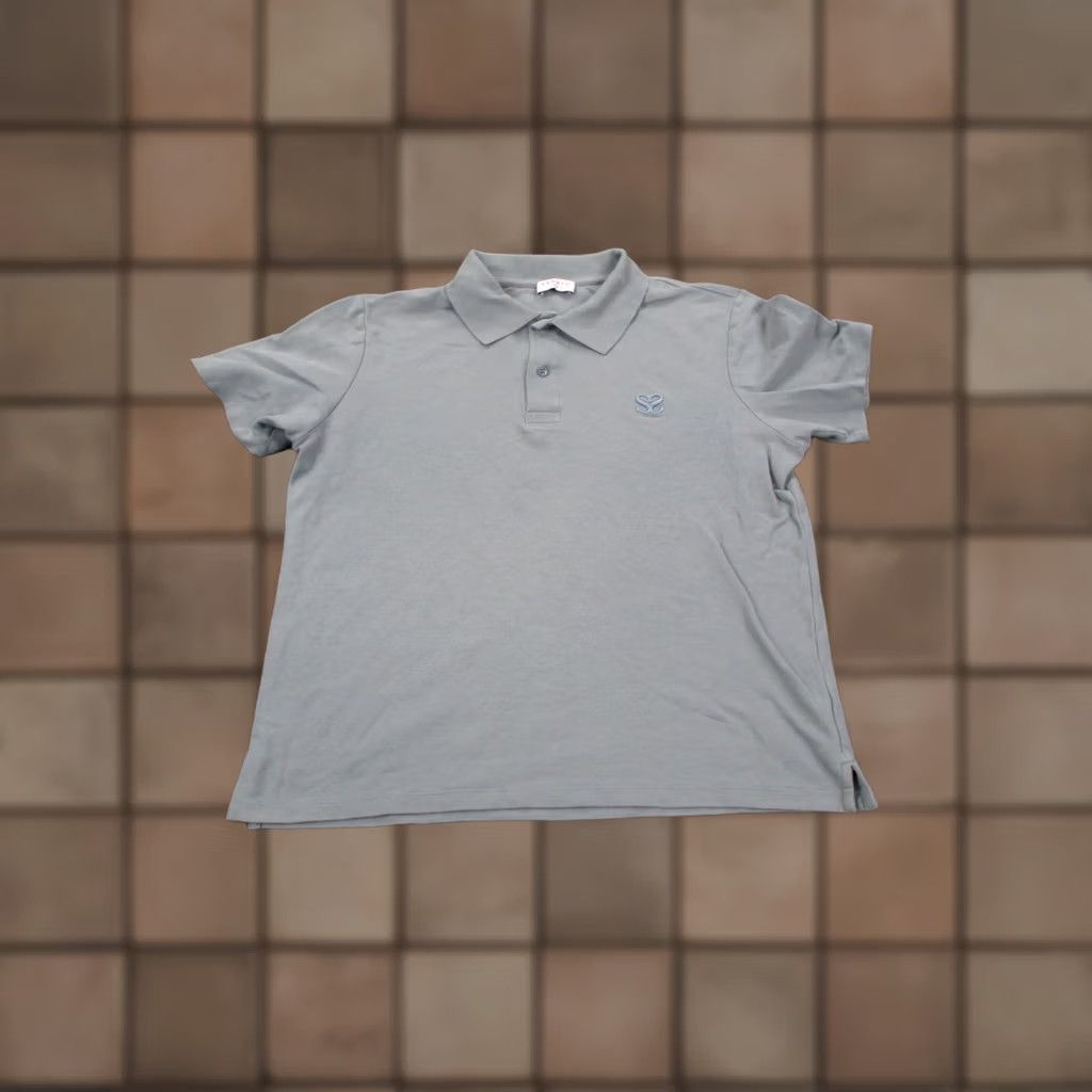 Sandro Sandro Shirt Mens L Blue Performance Polo Golf Paris Stretch Active Dress Casual Size US L / EU 52-54 / 3 - 1 Thumbnail